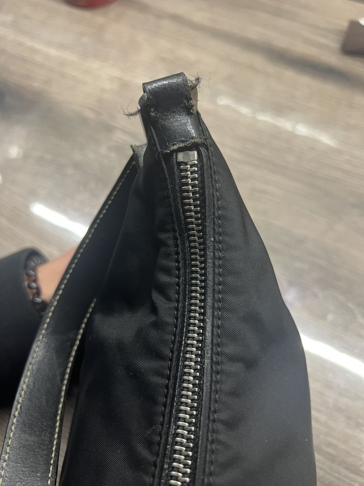 Prada Prada Nylon Handle bags Black With logo Size ONE SIZE - 12 Thumbnail