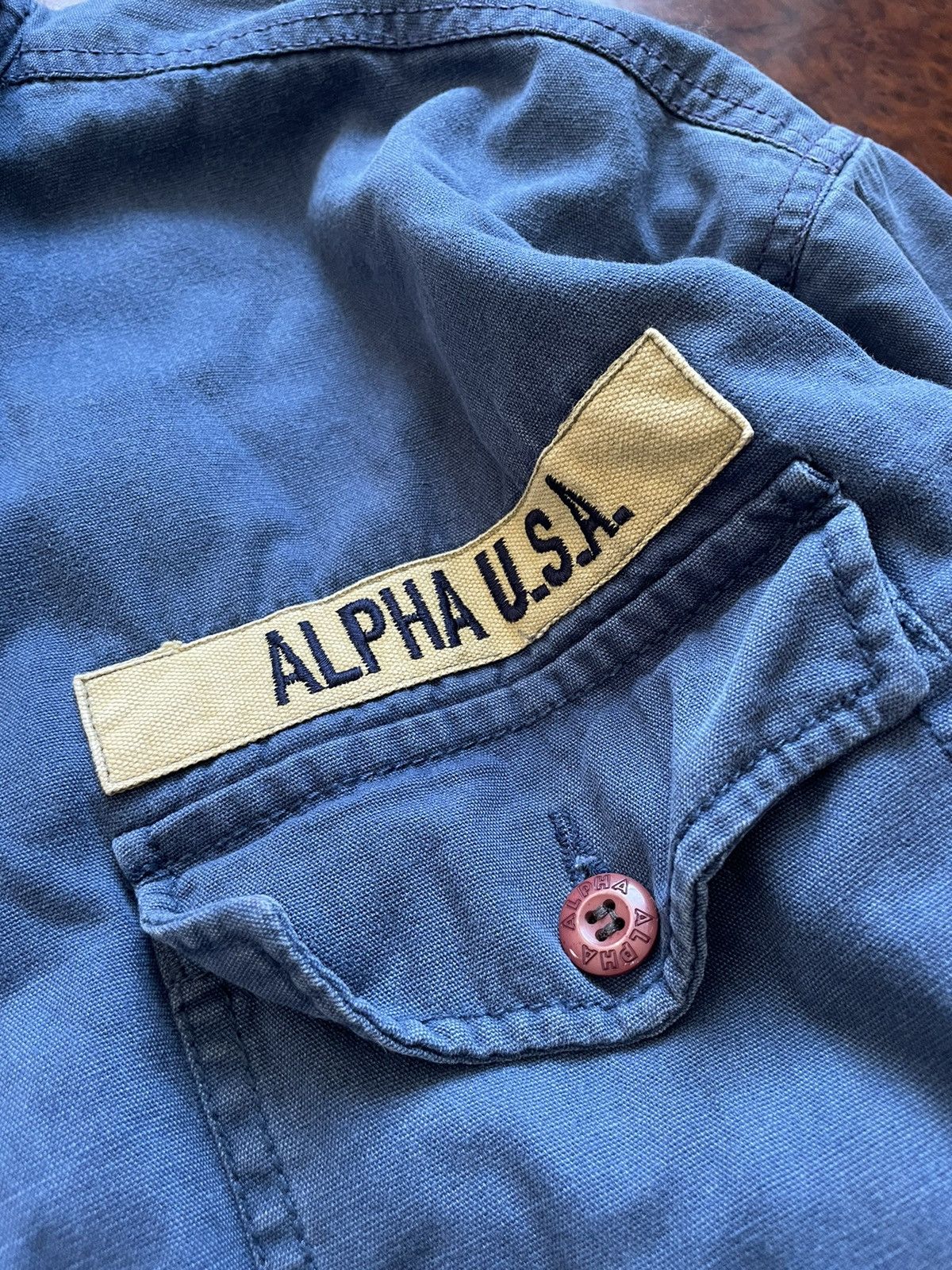 Alpha Industries Vintage alpha industries Flight retro Jacket coat war fly ar Size US L / EU 52-54 / 3 - 2 Thumbnail