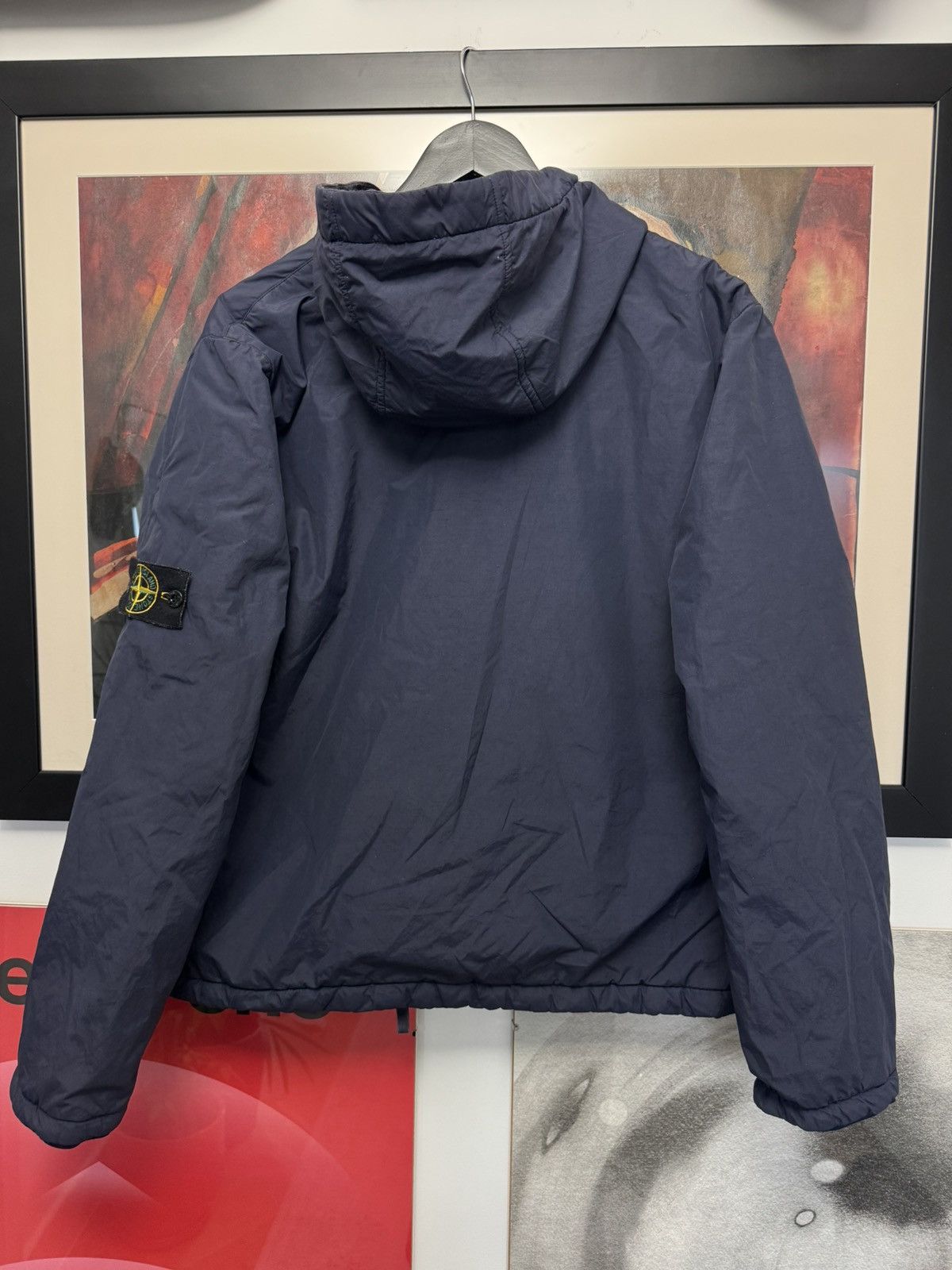 Stone Island FW01 Vintage Stone Island Jacket Casual Archive Navy Blue Size US M / EU 48-50 / 2 - 2 Thumbnail