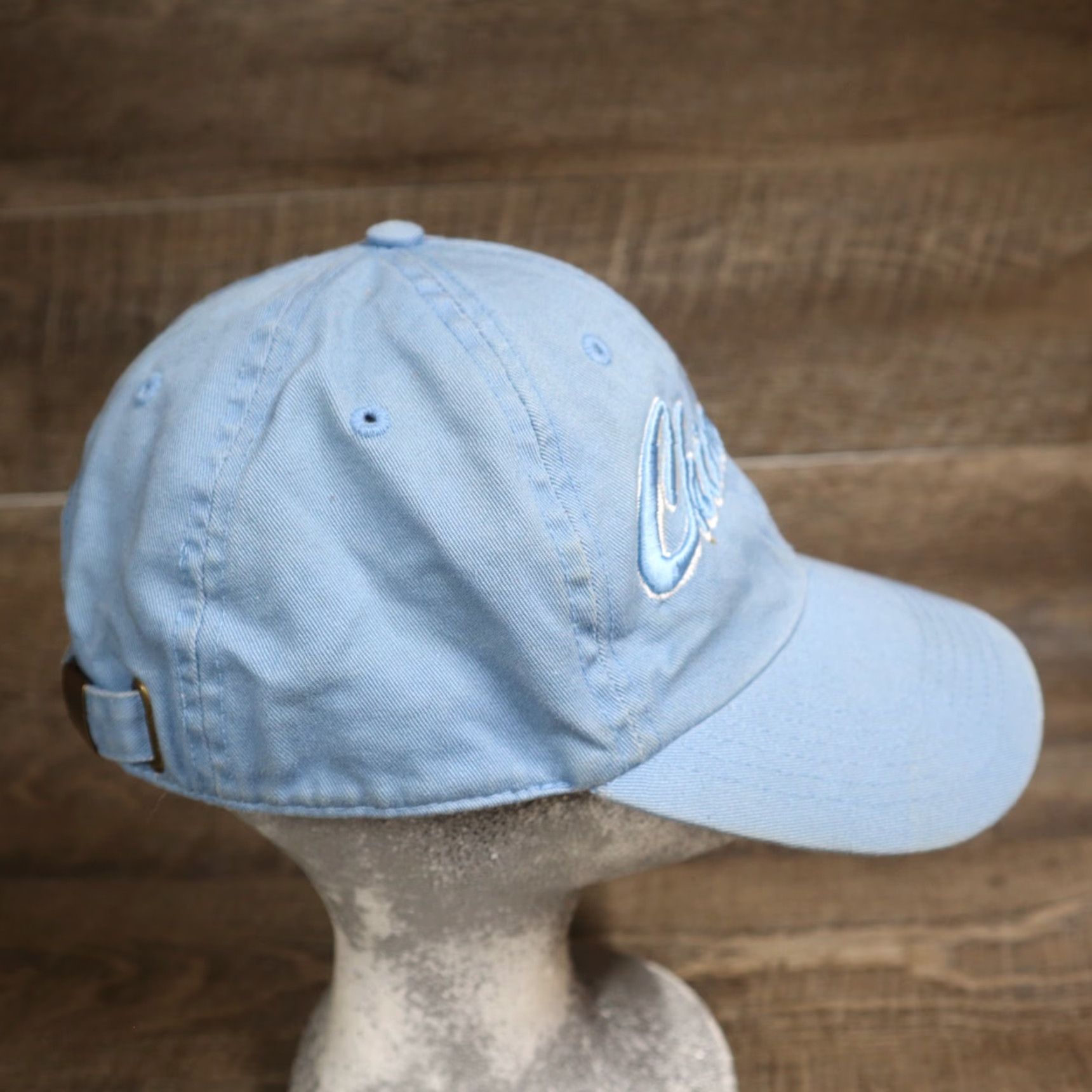 Vintage Chicago Light Blue Hat Cap Spelled out Adult One Size Blue Unbranded Men Snapback City Retro 90s Size ONE SIZE - 3 Thumbnail