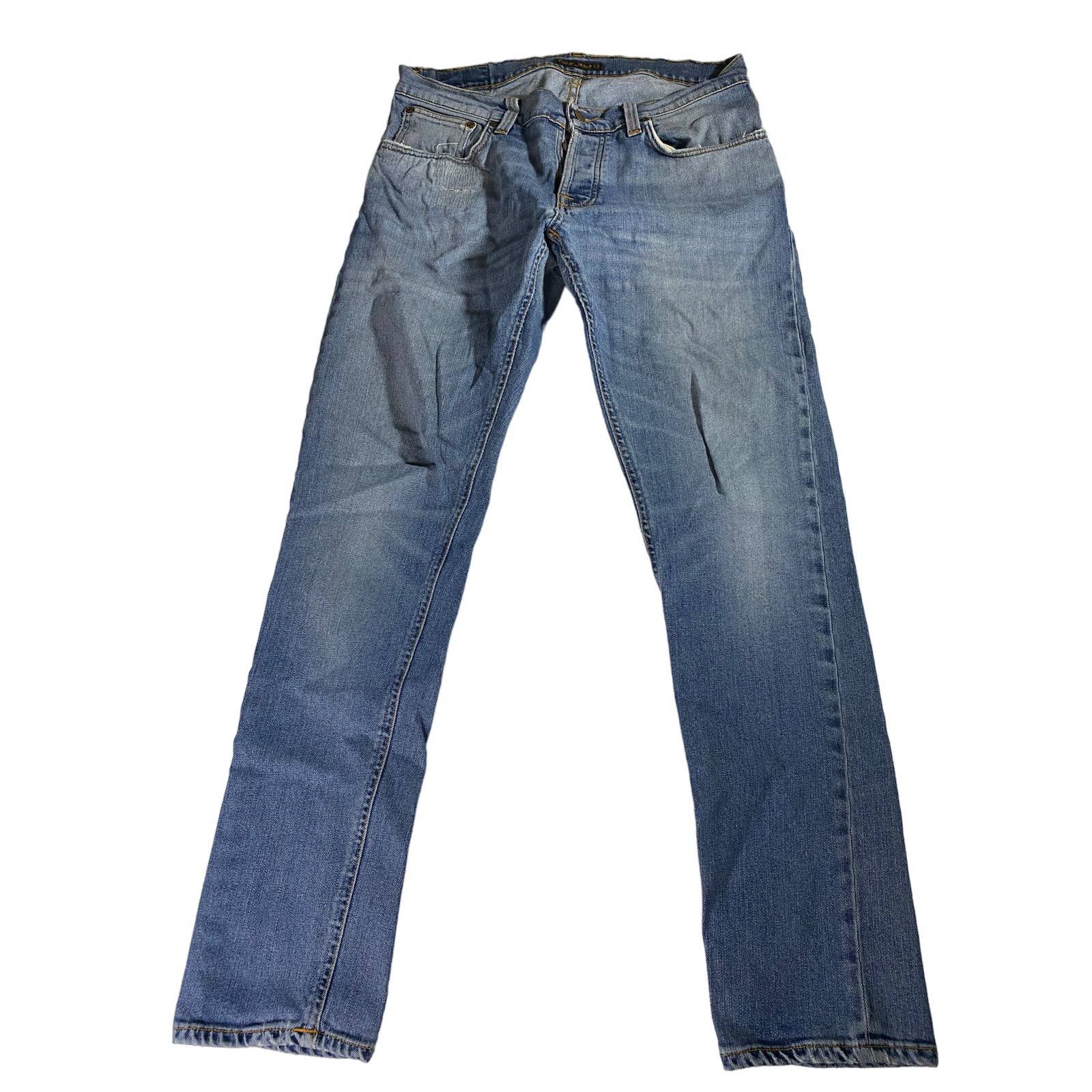 Nudie Tilted Tor Jeans Indigo Spirit Men's 33x32