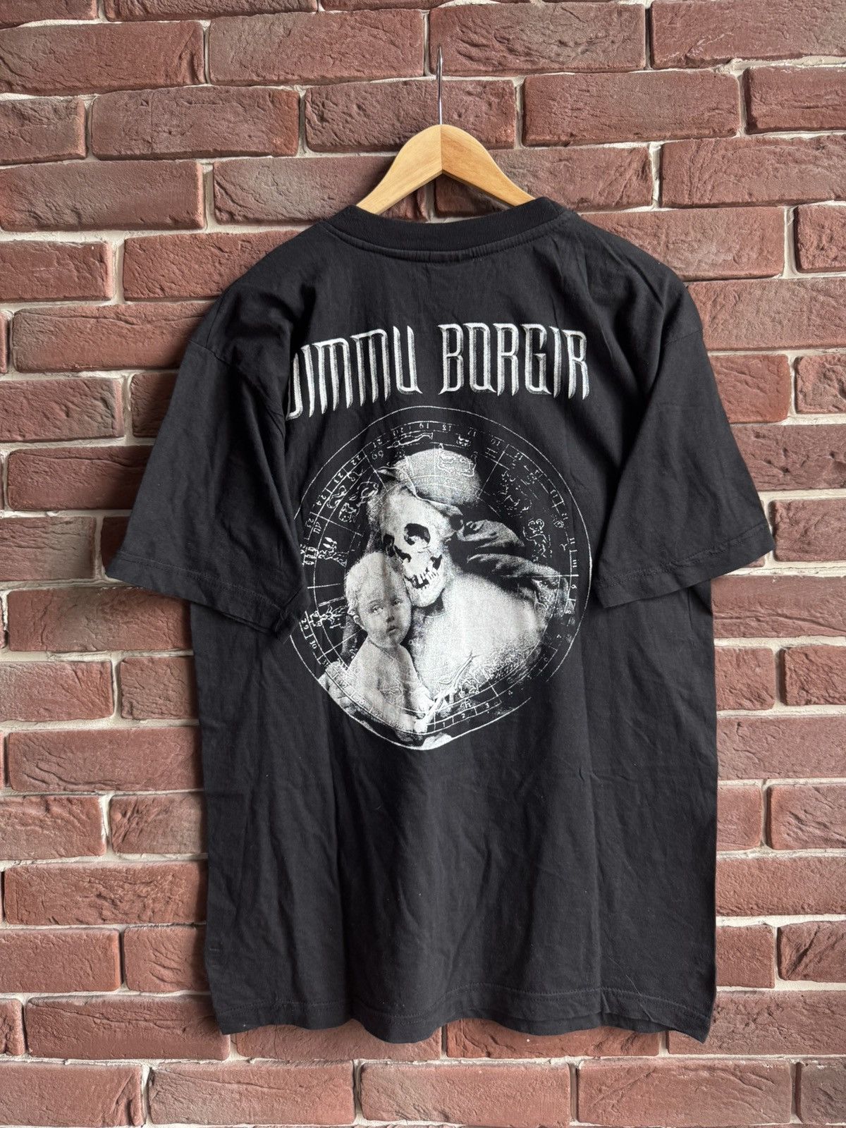 Band Tees Rare Vintage Dimmu Borgir 00s Metal Band T-Shirt Death Cult Size US L / EU 52-54 / 3 - 2 Thumbnail
