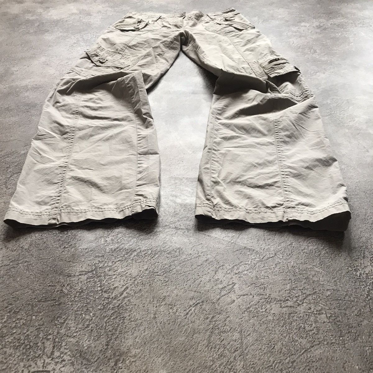 Vintage Vintage 90s Japanese Baggy Cargo Pants Parachute Skate 28 Size 28" / US 6 / IT 42 - 1 Thumbnail