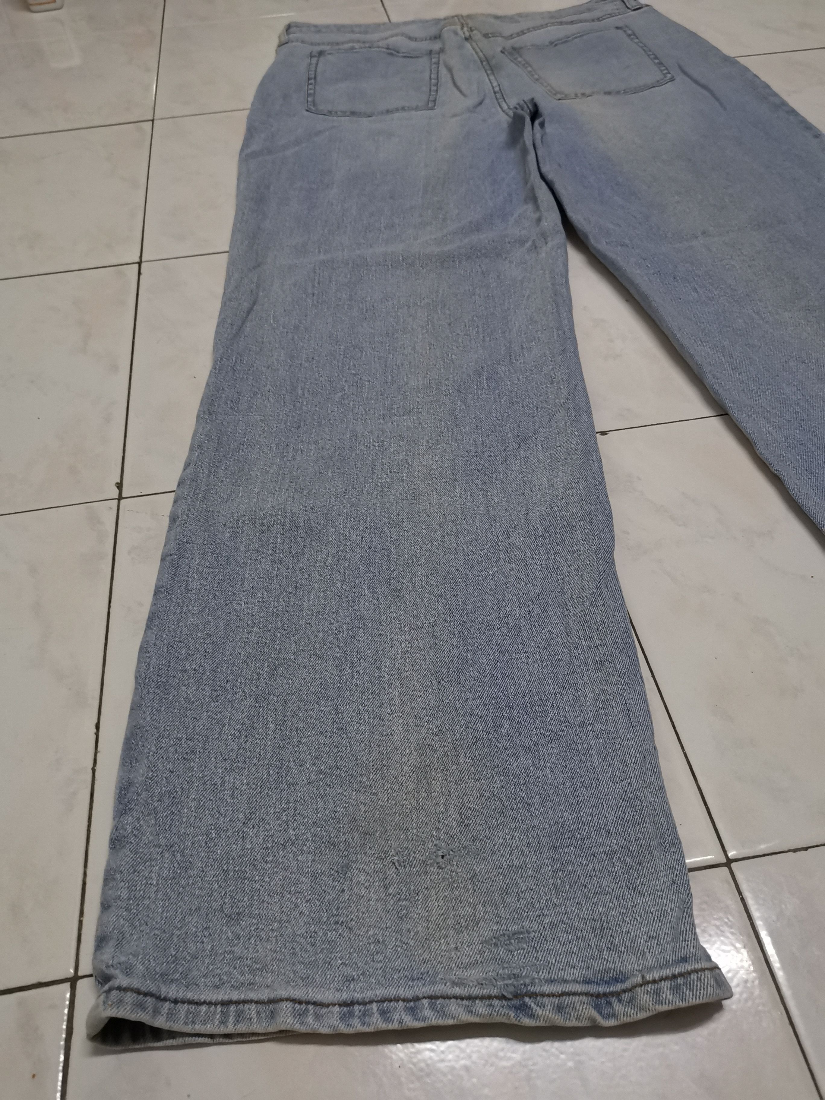 If Six Was Nine Studio ghibli distressed jeans Size US 35 - 10 Thumbnail