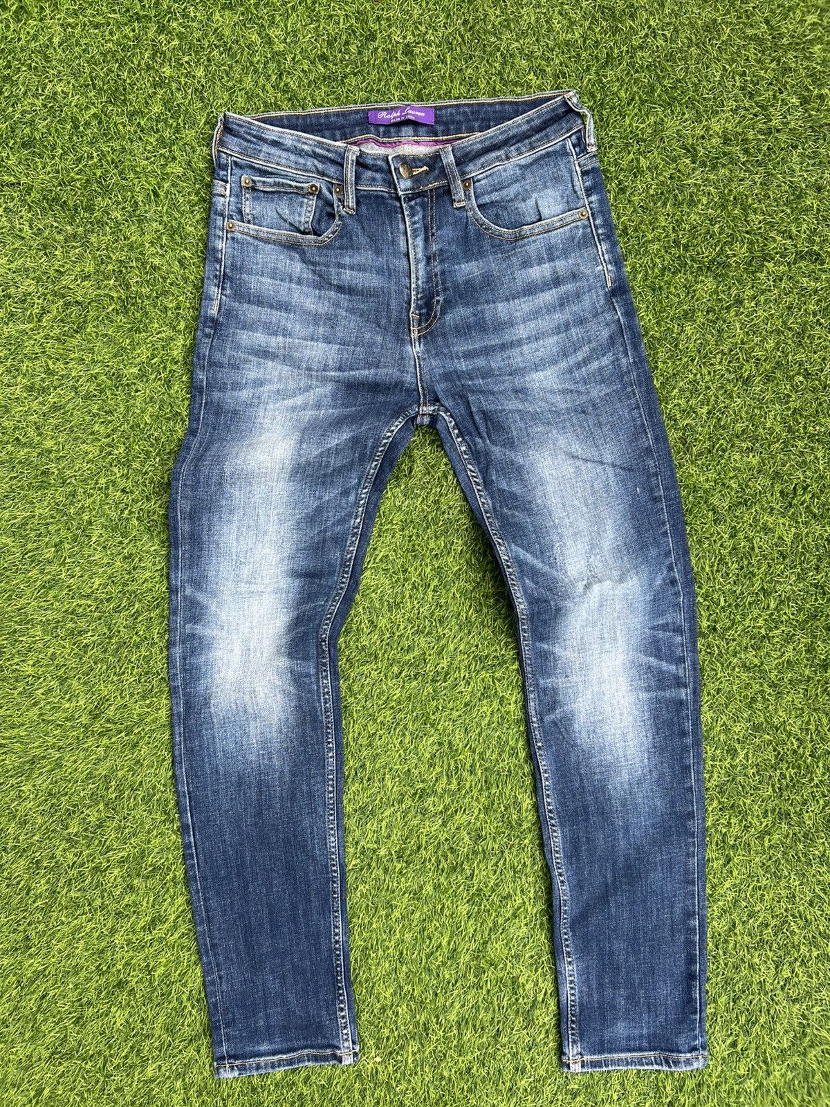 Polo Ralph Lauren Ralph Lauren Purple Label "Straight Fit" Hand-Brushed Denim Size US 32 / EU 48 - 2 Thumbnail