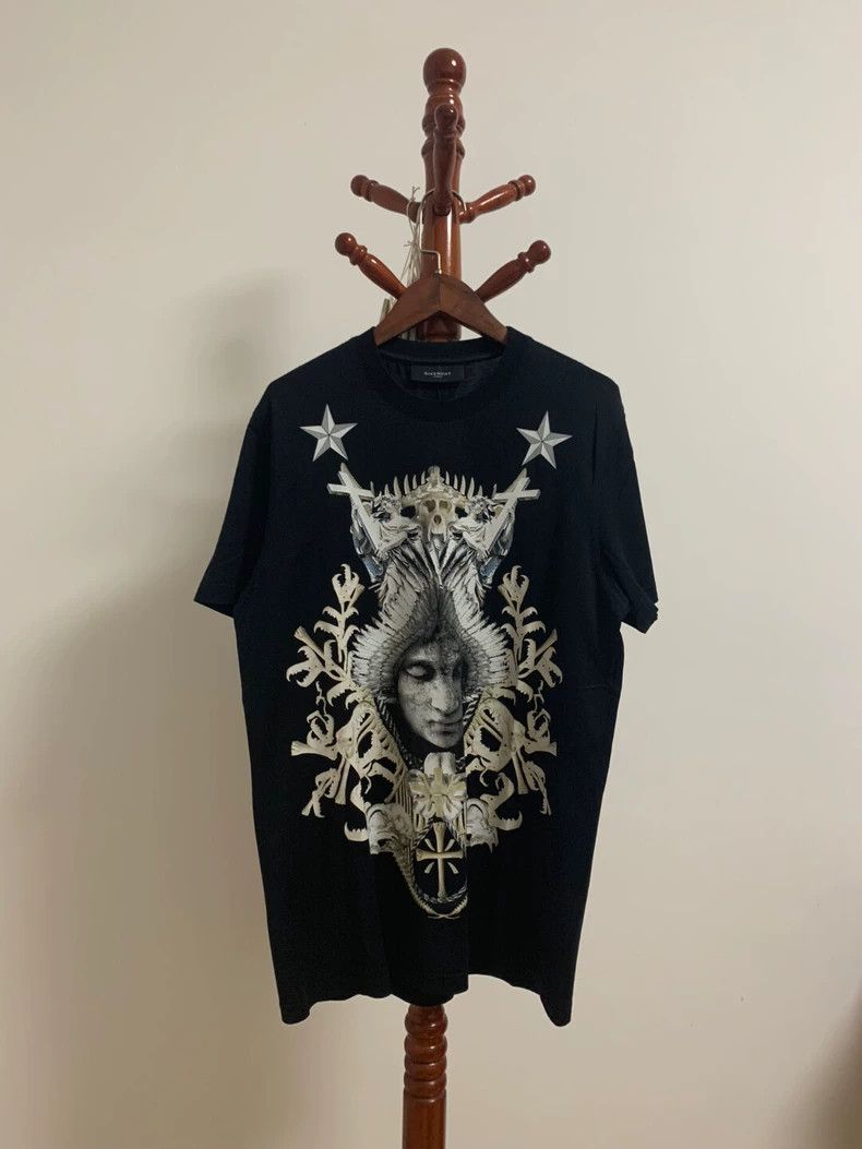 Givenchy Givenchy GVC Skull Mirror Short Sleeve 2506-Nextarrow Size US S / EU 44-46 / 1 - 1 Thumbnail