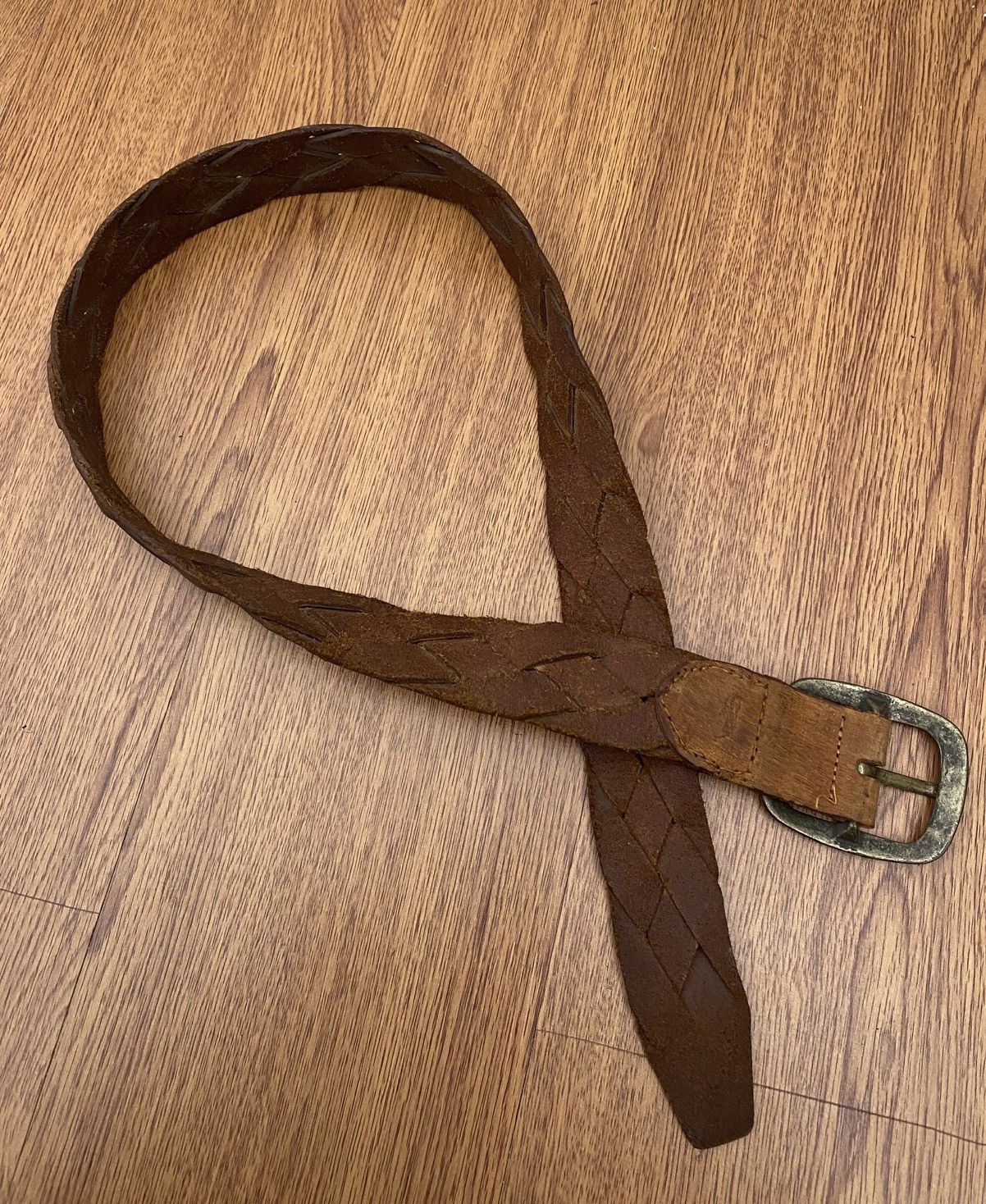 Polo Ralph Lauren Polo ralph lauren braided leather belt Size ONE SIZE - 2 Thumbnail