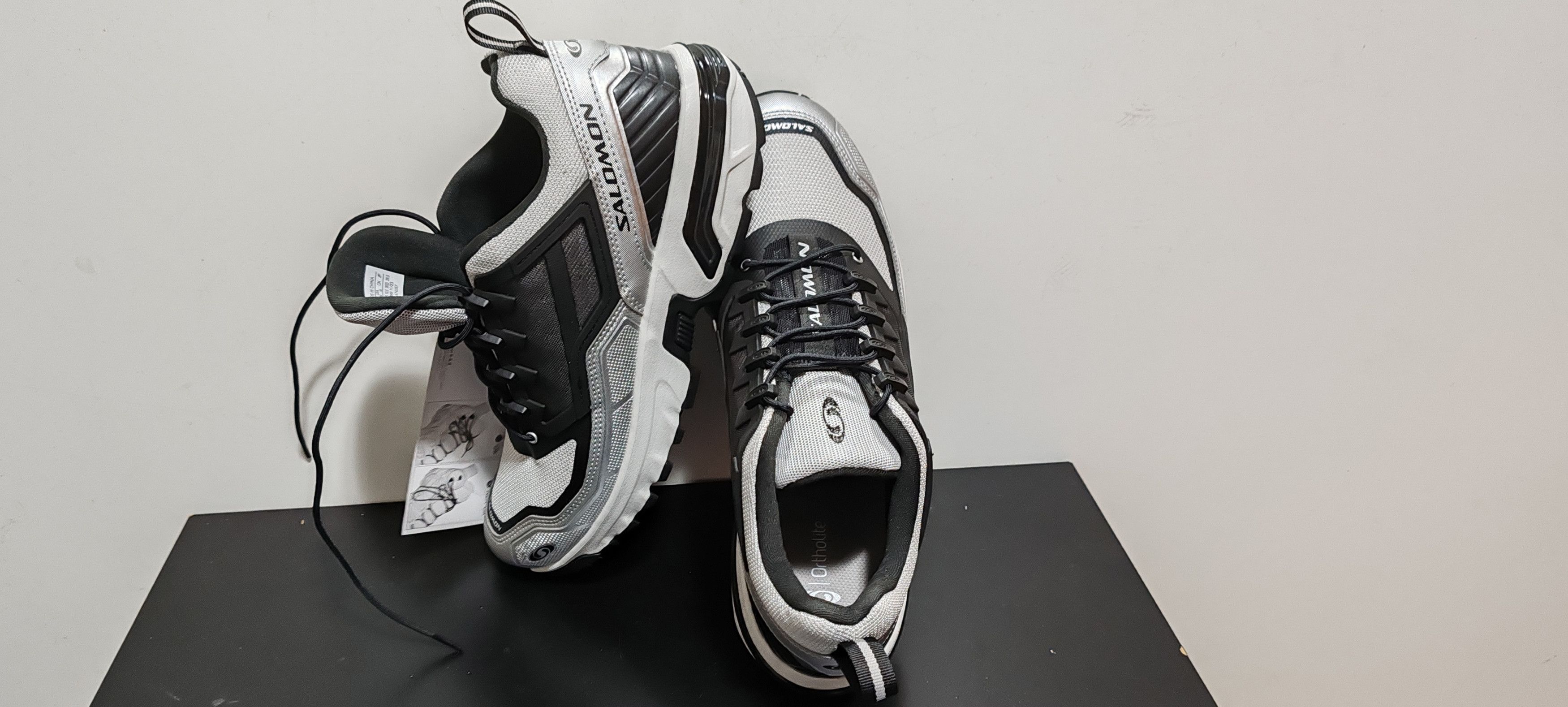 Salomon Salomon ACS +FT Glacier Gris/Black/Silver Tg:Eur 46 Size US 12.5 / EU 45-46 - 6 Thumbnail