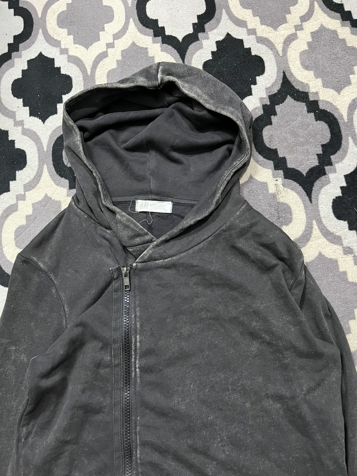 If Six Was Nine H&m gray washed asymmetric hoodie Size US S / EU 44-46 / 1 - 4 Thumbnail