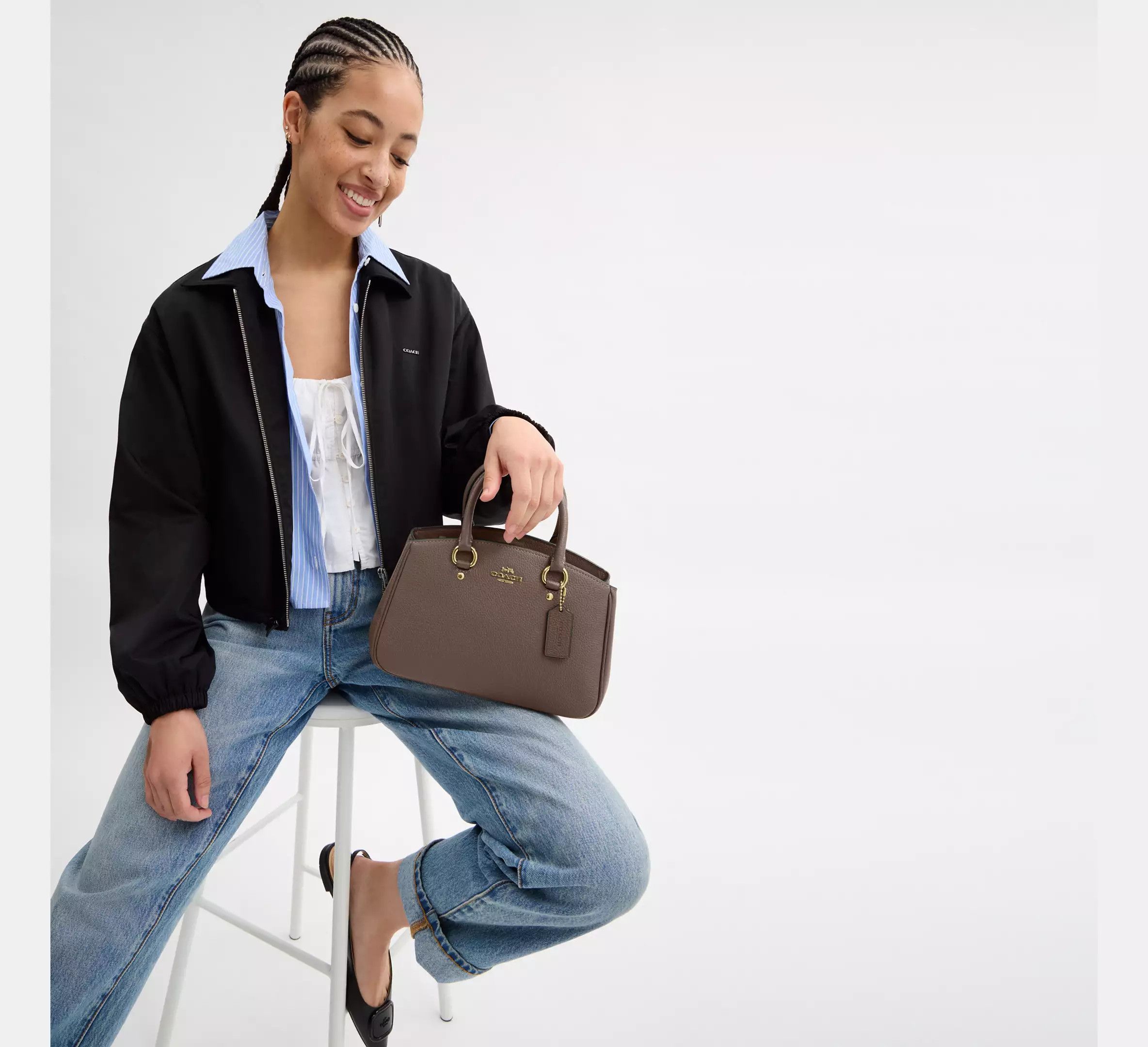 Coach NWT COACH Savannah Small Carryall Bag CAL54 Size ONE SIZE - 4 Thumbnail
