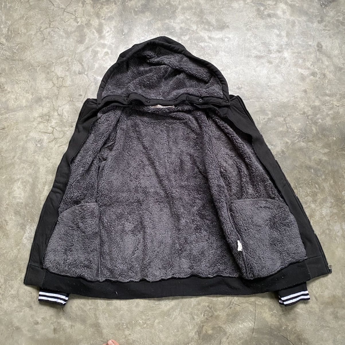 14th Addiction 2000s Black Label Blu royal Vkei Styel Poem Zip Up Hoodie Size US L / EU 52-54 / 3 - 3 Thumbnail