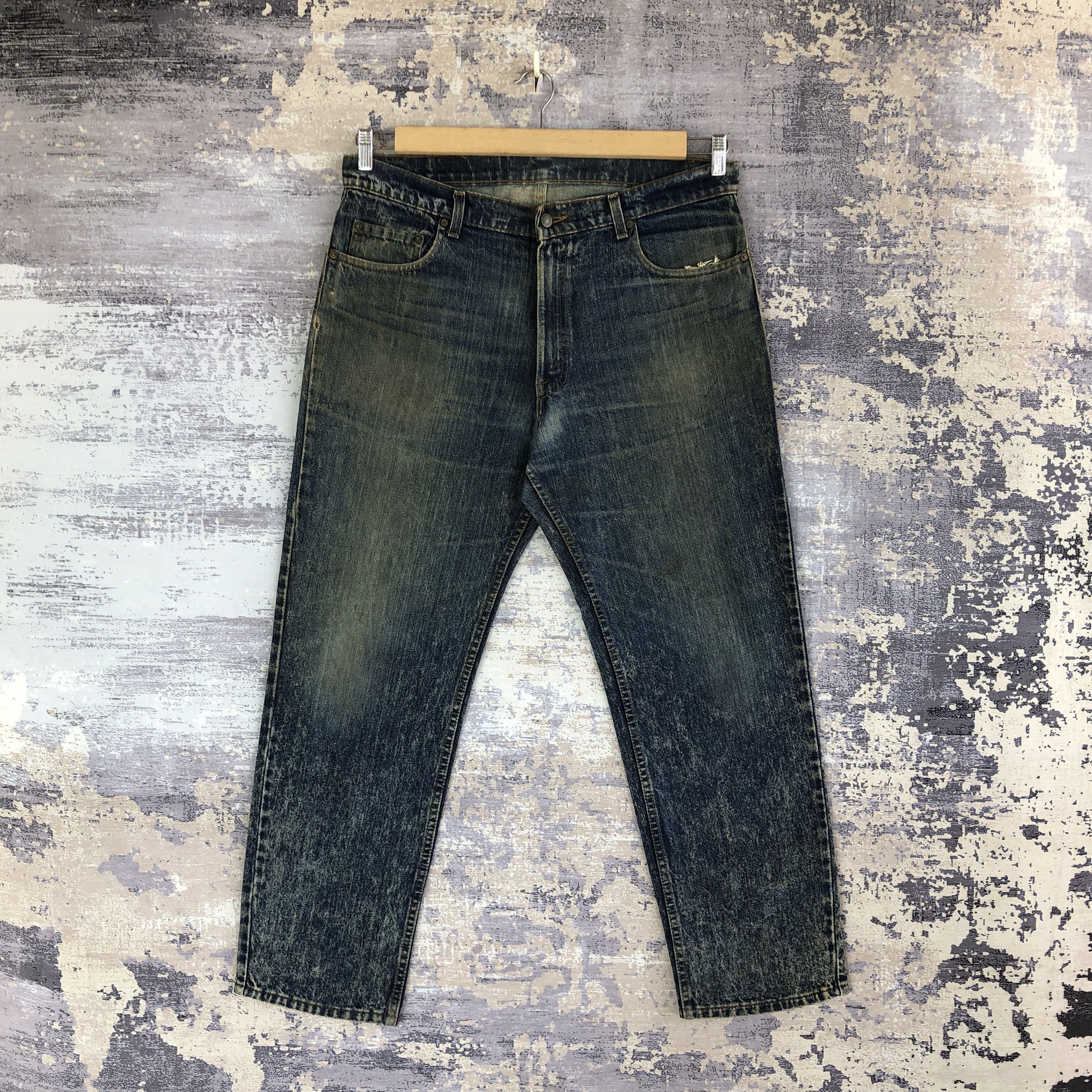 Vintage Levis Acid Wash Jeans Levi's 506 Faded Denim