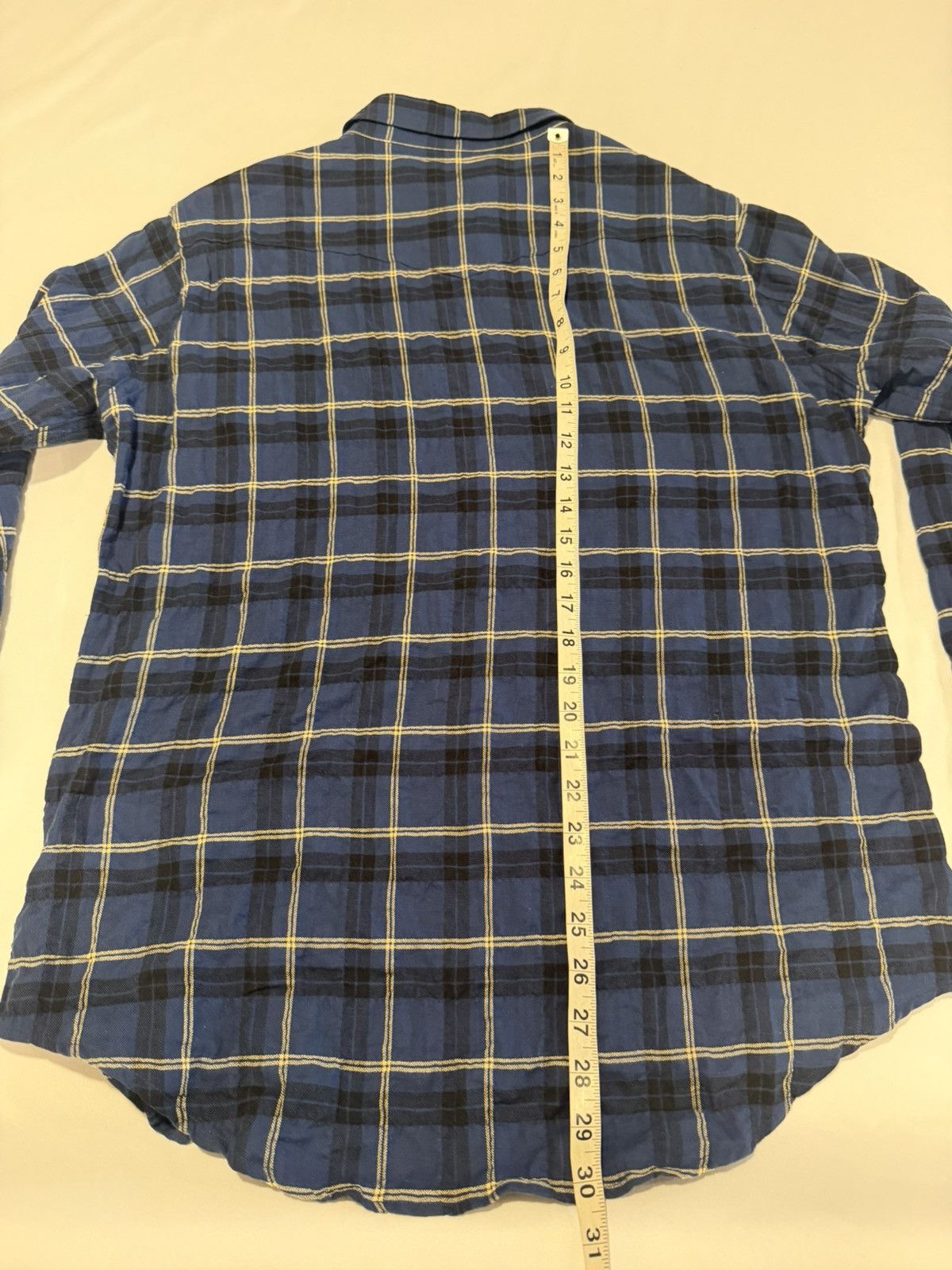 Saint Laurent Paris Saint Laurent mens wrinkle western shirt. XL. $890 Size US XL / EU 56 / 4 - 8 Thumbnail
