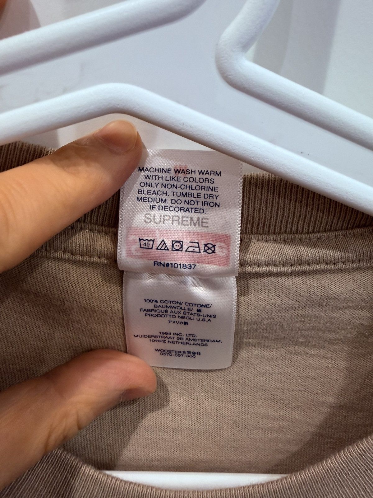 Supreme Supreme 30th Anniversary First Tee M Size US M / EU 48-50 / 2 - 6 Thumbnail