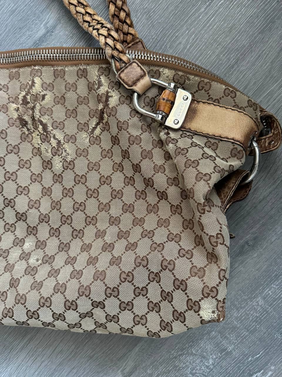 Gucci Gucci monogram canva bag brown Size ONE SIZE - 4 Thumbnail
