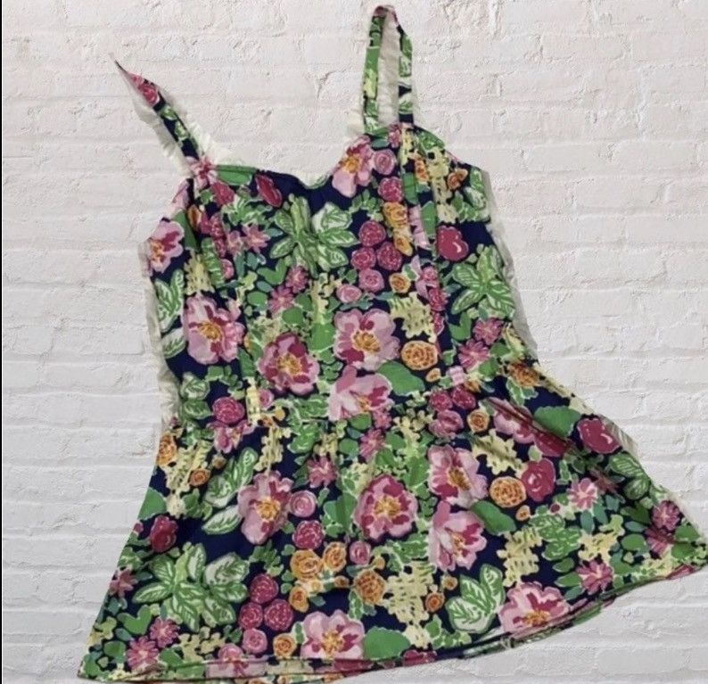 Lilly Pulitzer Lilly Pulitzer Gardenia Peplum top sz.4 Size S / US 4 / IT 40 - 6 Thumbnail