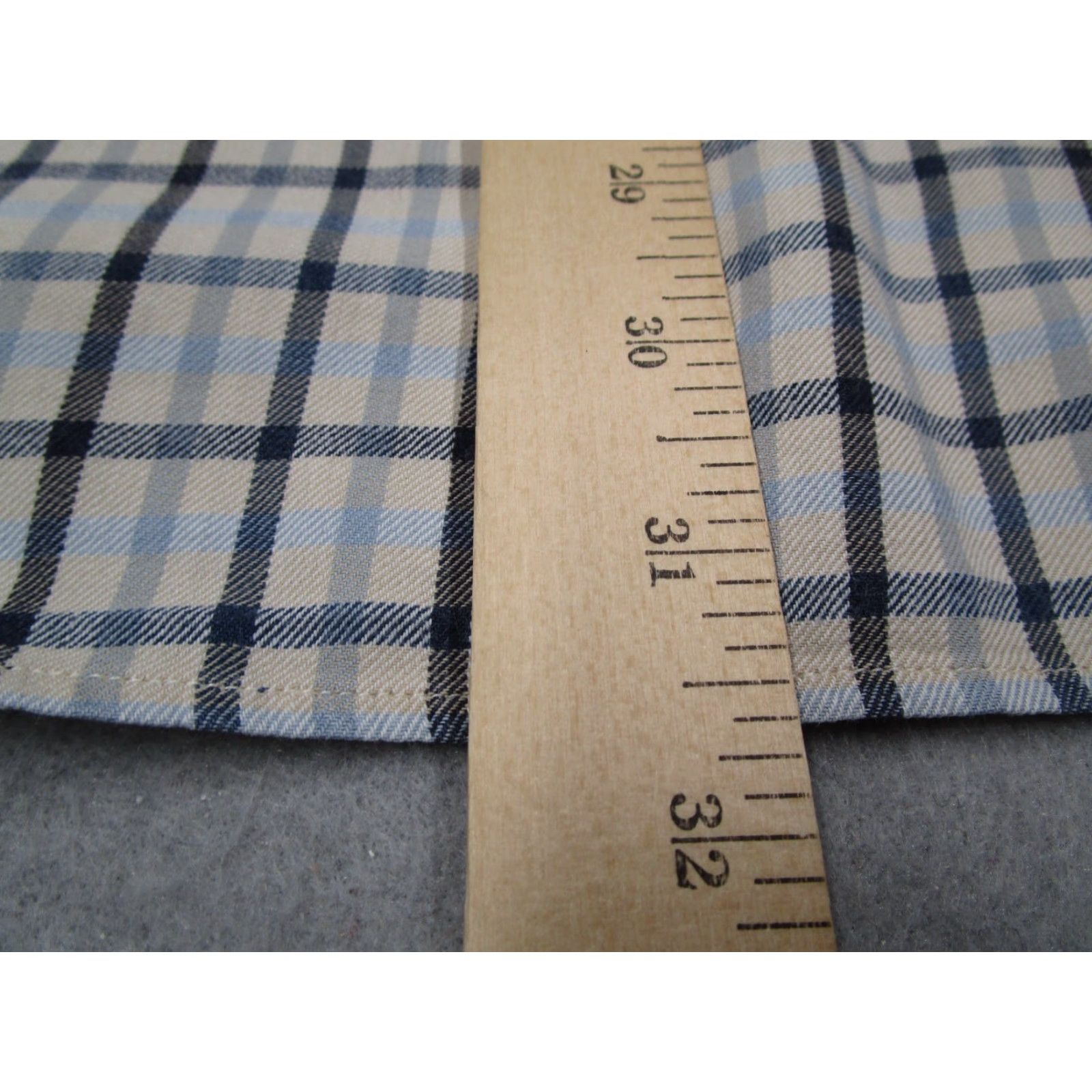 Pendleton Pendleton Shirt Mens Large Blue Canterbury Cloth Button Up Pima Wool Blend Size US L / EU 52-54 / 3 - 7 Thumbnail