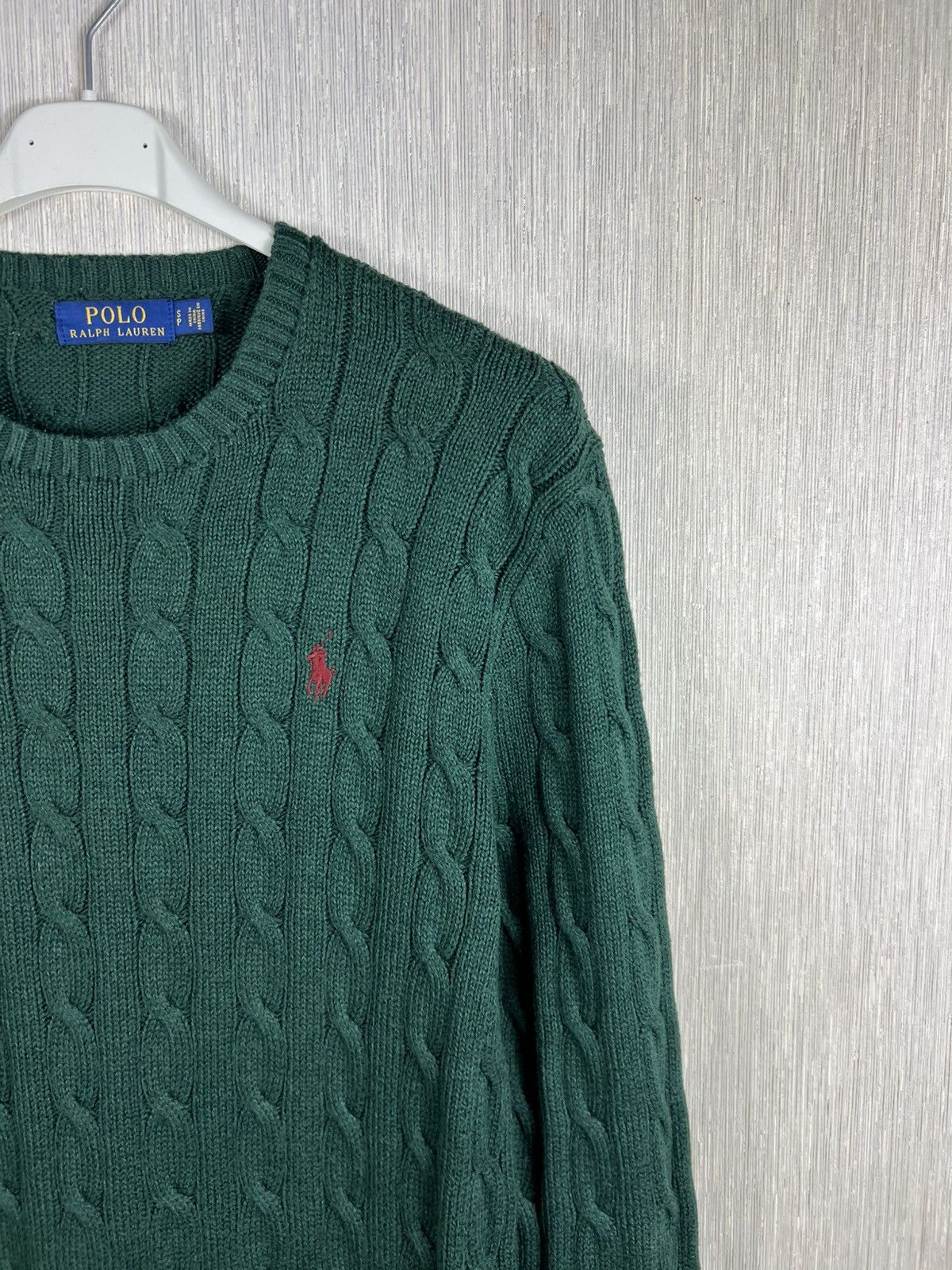 Polo Ralph Lauren Polo Ralph Lauren cable knit cotton old money sweater braid Size US S / EU 44-46 / 1 - 3 Thumbnail