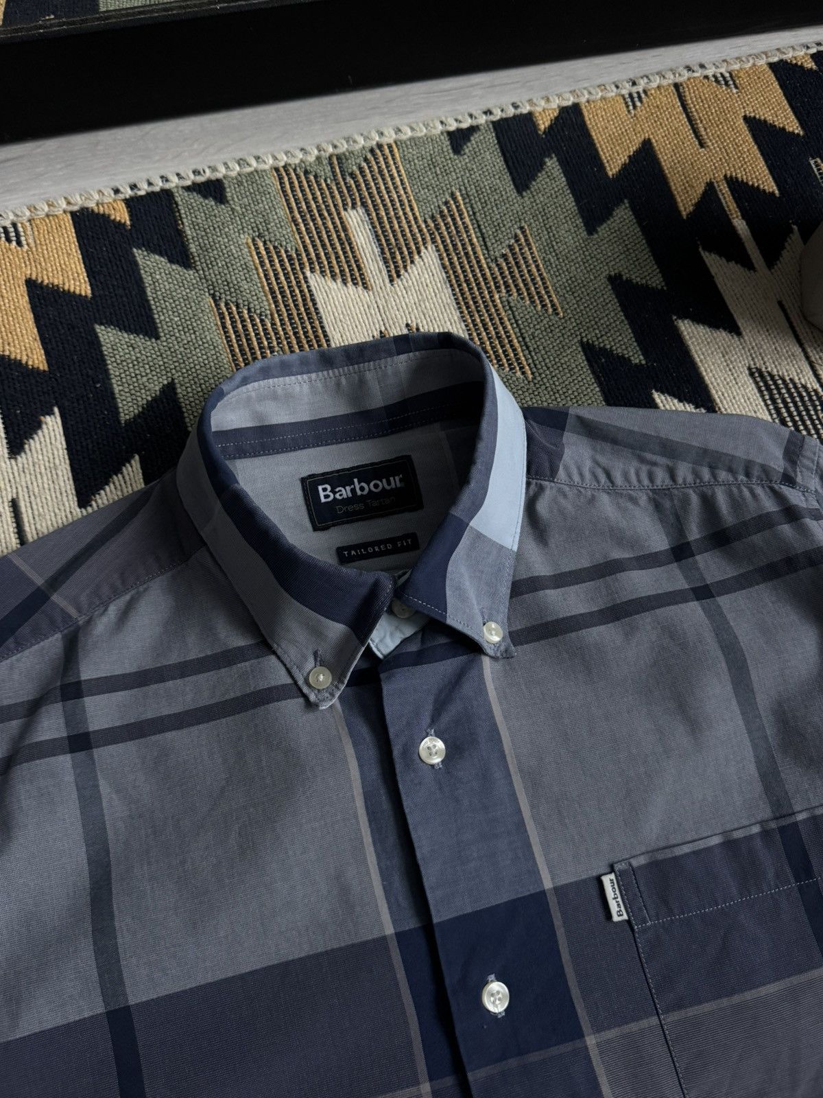 Barbour Vintage Barbour Arndale Tartan Button Up Shirt Size US S / EU 44-46 / 1 - 6 Thumbnail
