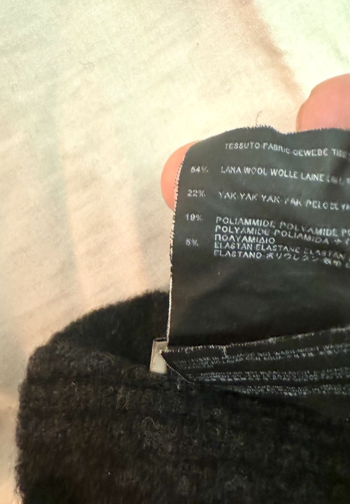 Balenciaga balenciaga grey wool yak hat bennie Size ONE SIZE - 3 Thumbnail