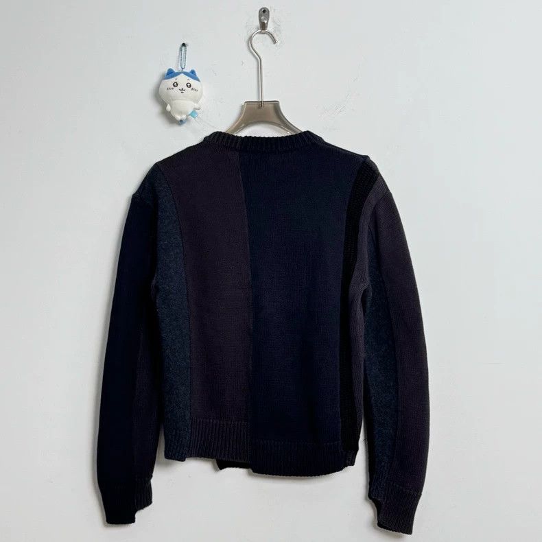 Balenciaga Balenciaga Aoyama Limited Patchwork Sweater Size US XS / EU 42 / 0 - 3 Thumbnail