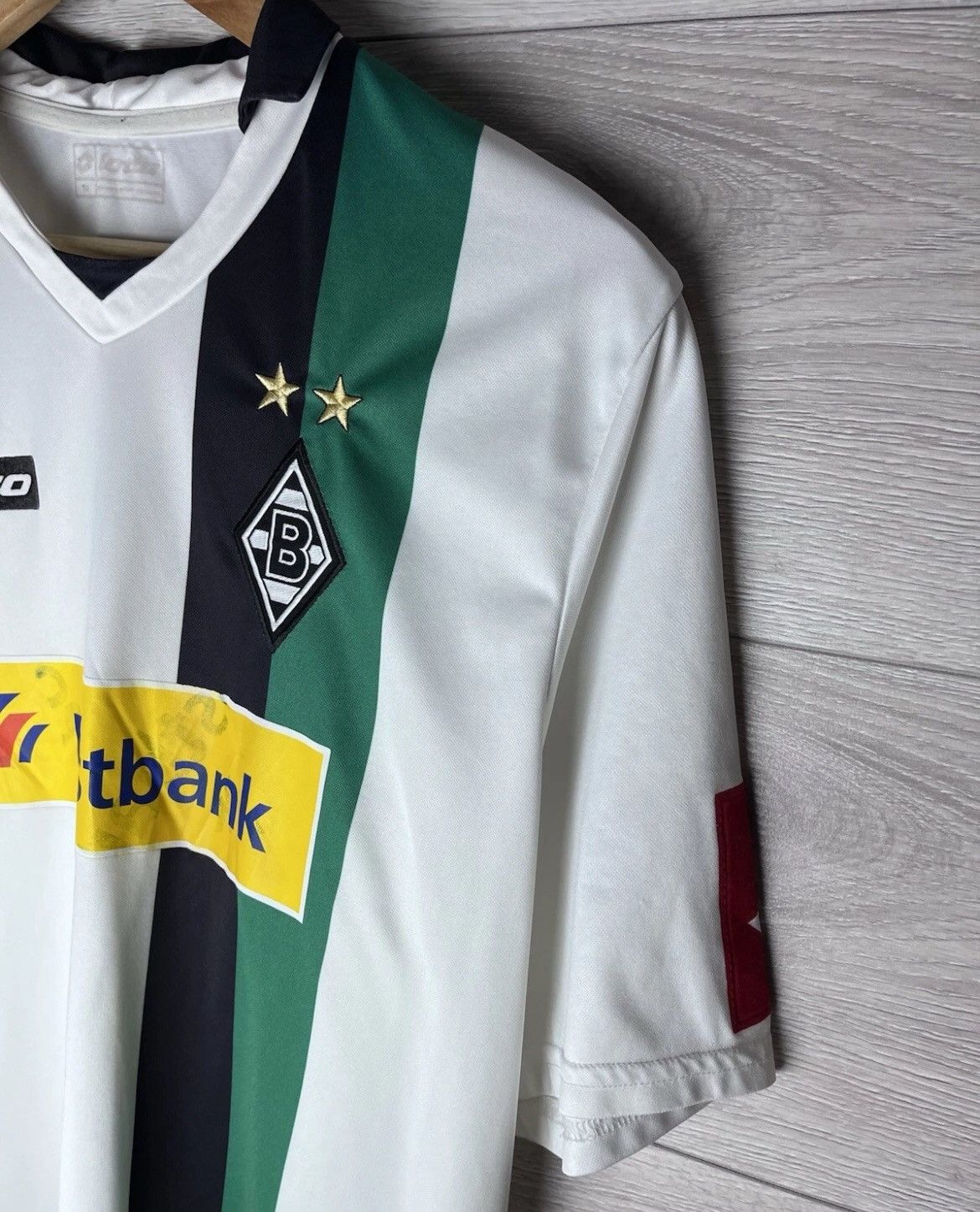 Lotto Sport Vintage jersey Lotto BORUSSIA MONCHENGLADBACH 2009/10 men’s Size US M / EU 48-50 / 2 - 2 Thumbnail