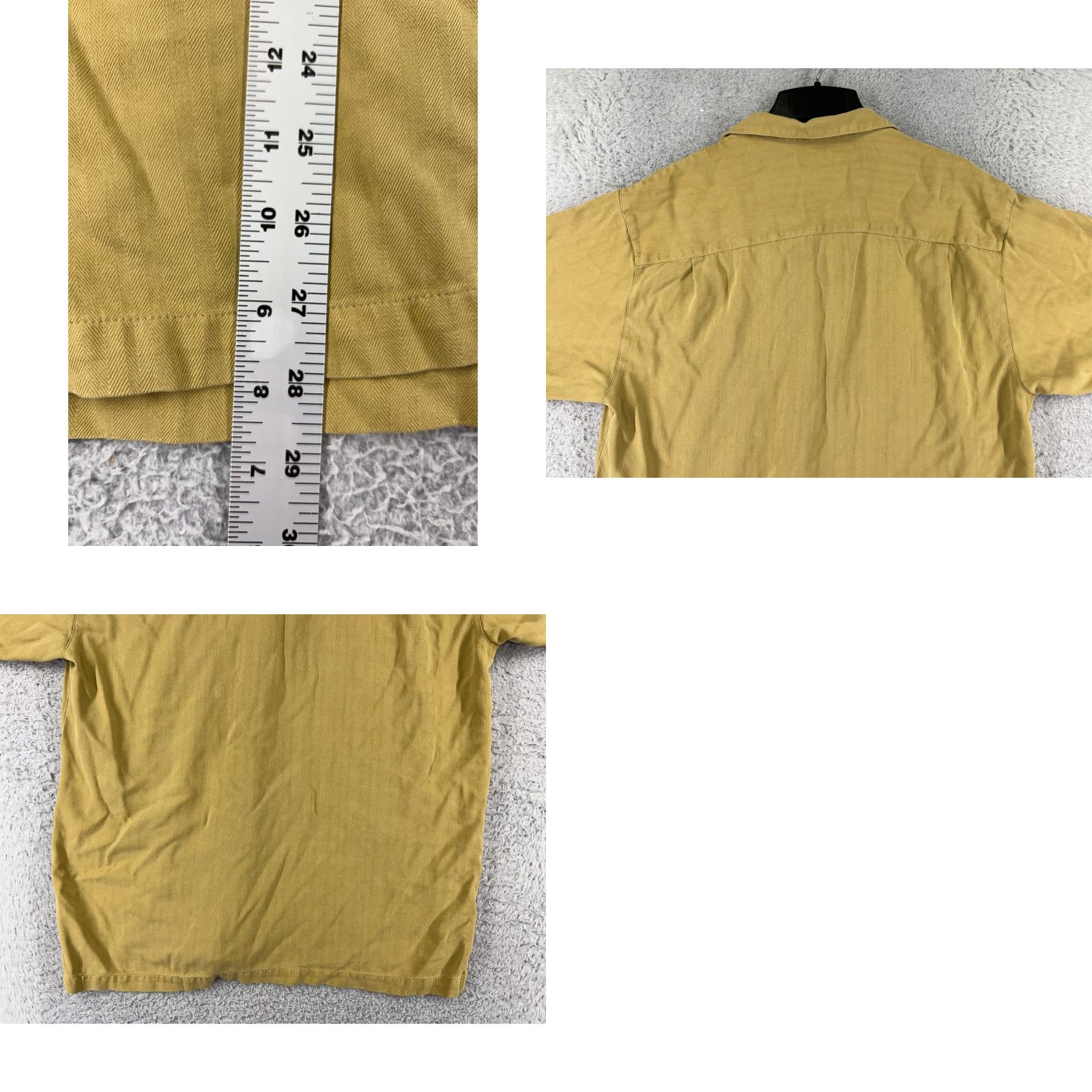 Tommy Bahama Tommy Bahama Shirt Men Medium Beige Herringbone Hawaiian Vacation Beach Mens Size US M / EU 48-50 / 2 - 9 Thumbnail