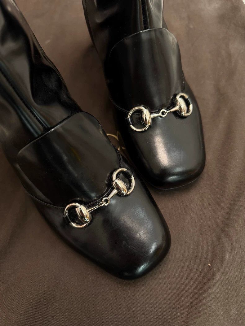 Gucci New Gucci Black KneeHigh Boots-2505 Size US 4.5 / IT 34.5 - 3 Thumbnail