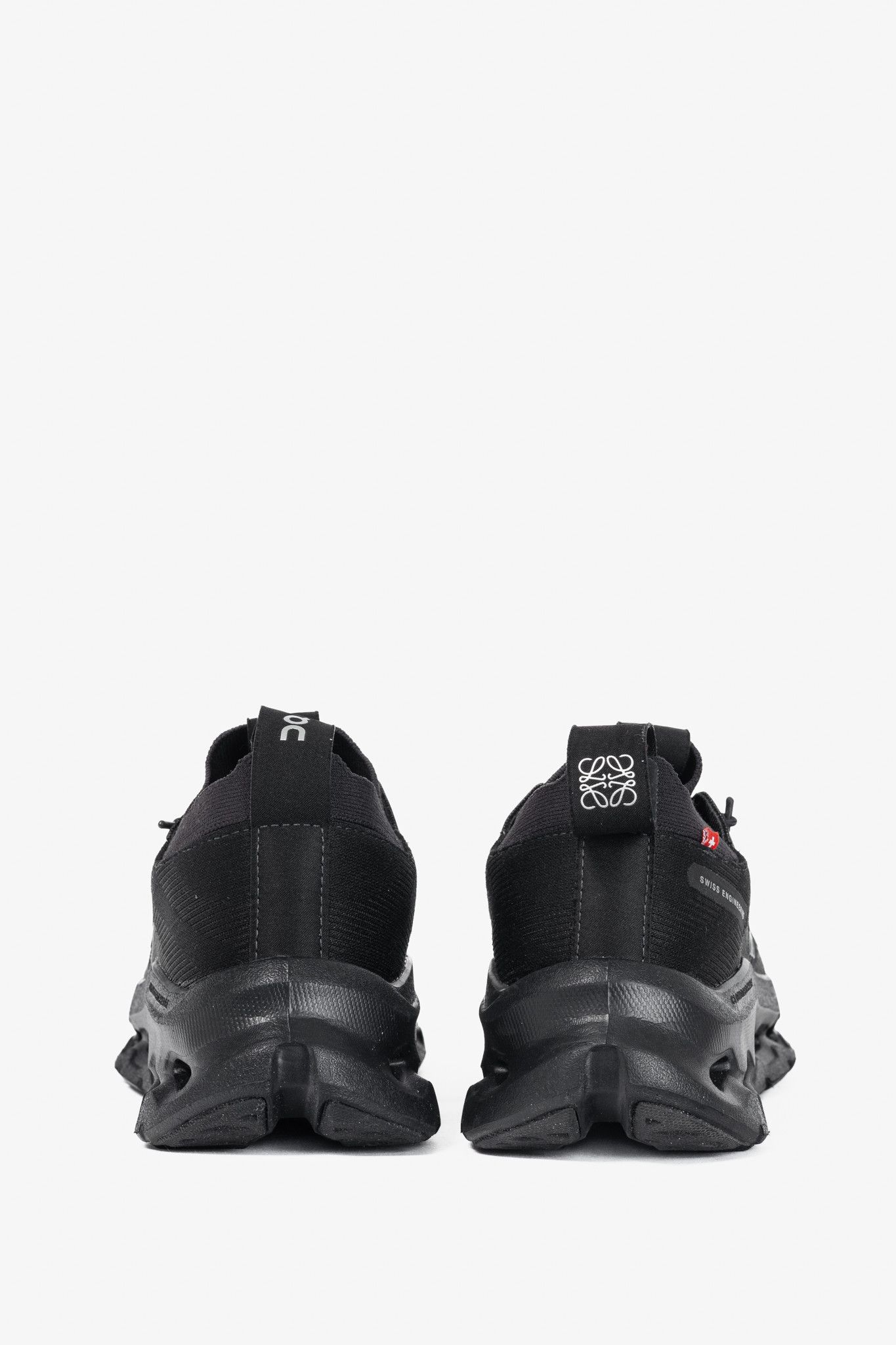 Loewe × On Loewe x ON Cloudtilt All Black Anagram Lace-Up Sneakers Size US 5 / IT 35 - 3 Thumbnail