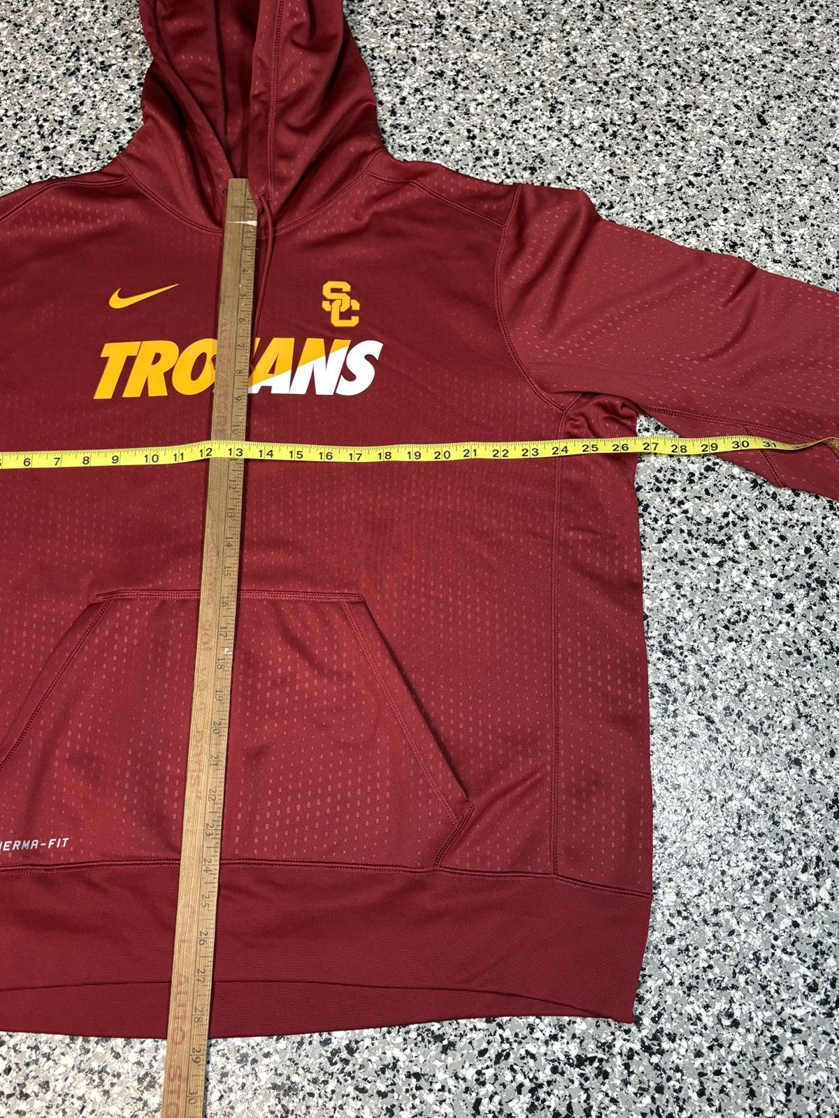NCAA Vintage 2010 Nike USC Trojans College Hoodie Size XXL 0541 Size US XXL / EU 58 / 5 - 5 Thumbnail