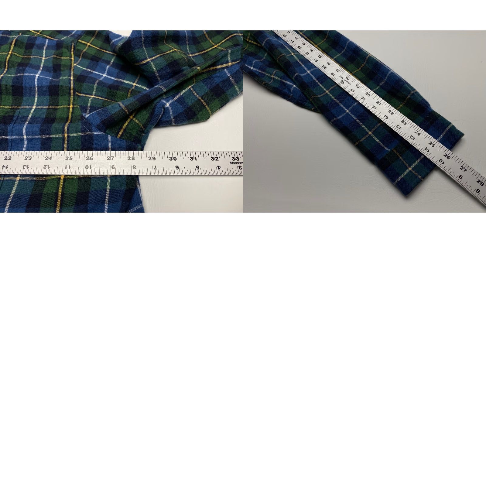 Vintage VINTAGE L.L. Bean Flannel Shirt 228061 Men’s 2XL Scotch Plaid Long Sleeve 100% Cotton Size US XXL / EU 58 / 5 - 8 Thumbnail