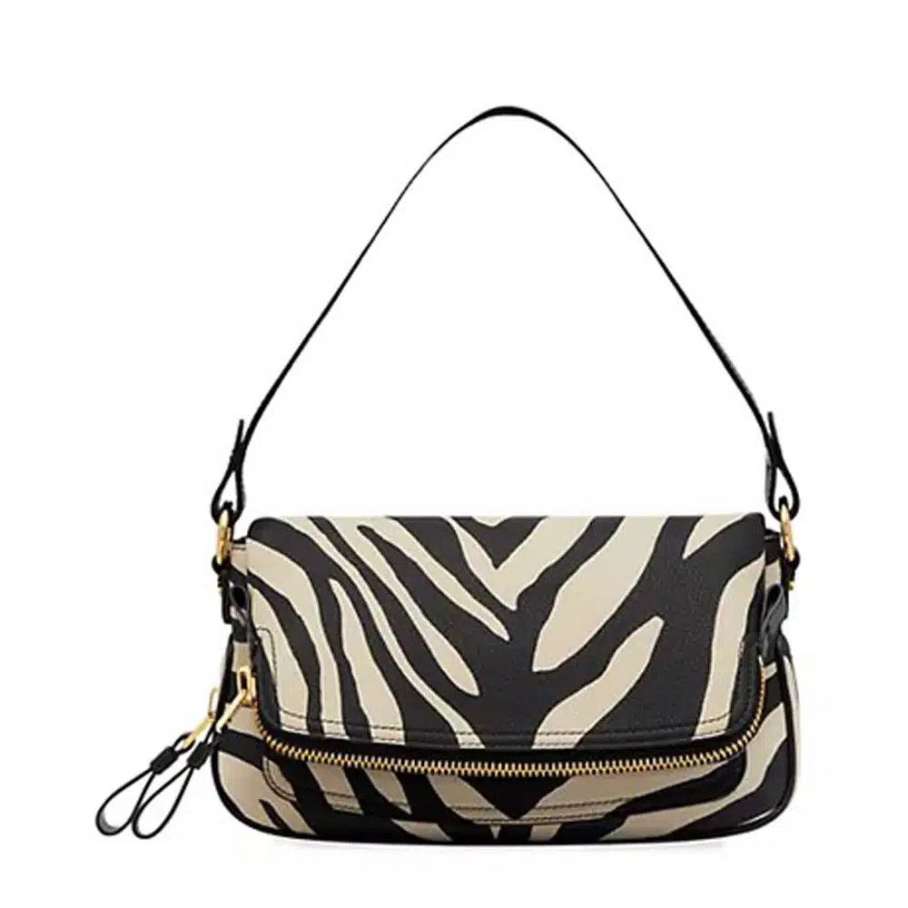 Tom Ford o1loc1c1124 L1682 Size: OS / Shoulder Bag in White Black Size ONE SIZE - 1 Preview