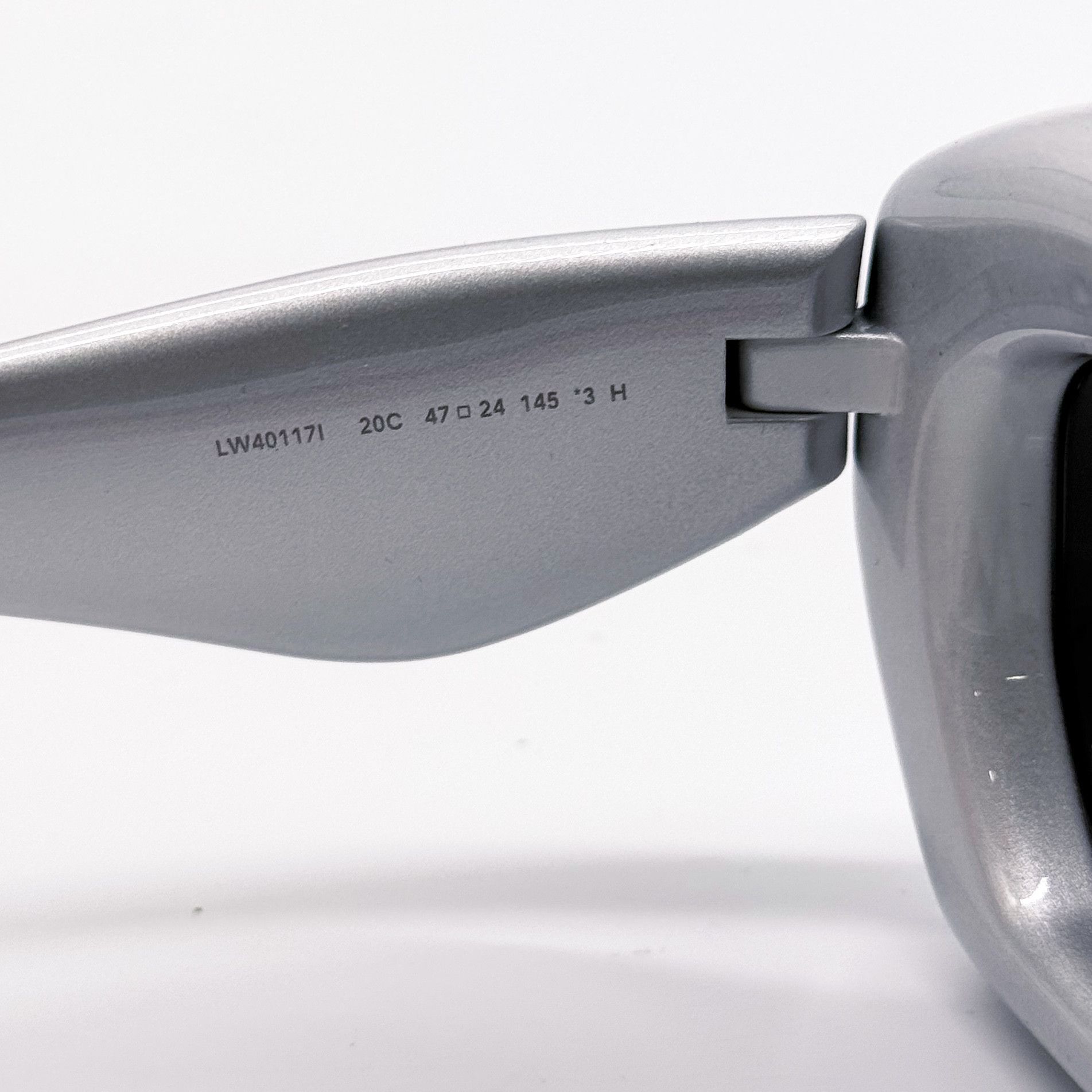 Loewe NEW LOEWE LW40117I 20C SILVER UNISEX SUNGLASSES LOEWE Size ONE SIZE - 8 Thumbnail