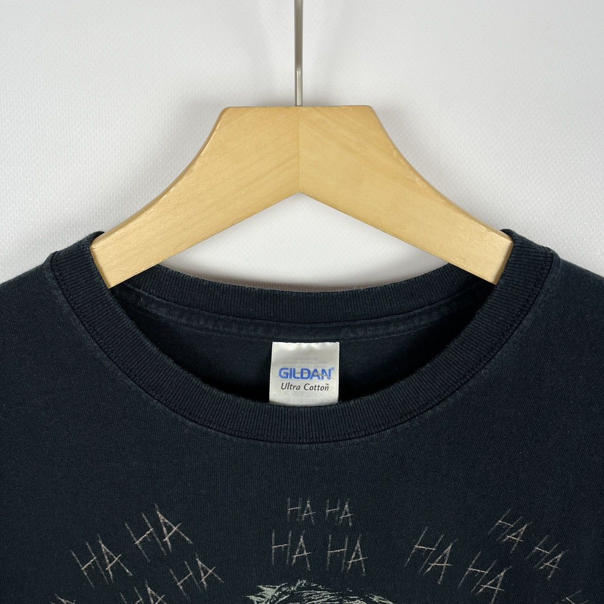DC Comics × Vintage Vintage Joker “ Why So Serious? ” rare Dc movie tee 00’s Size US L / EU 52-54 / 3 - 7 Thumbnail