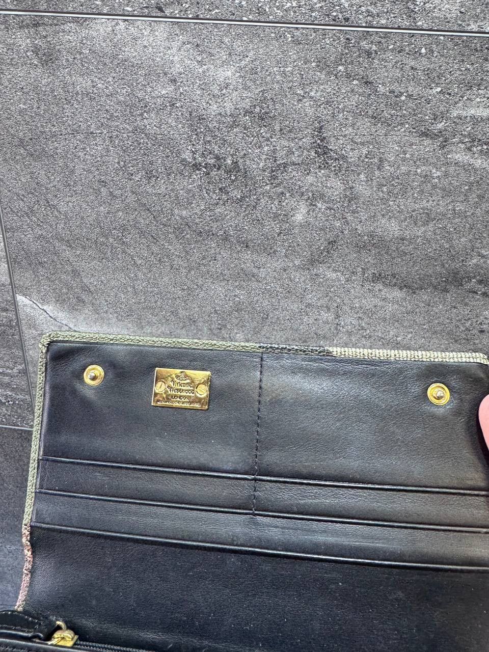 Vivienne Westwood Vivienne Westwood Clasp Bifold Wallet Striped Orb Pattern Size ONE SIZE - 13 Thumbnail