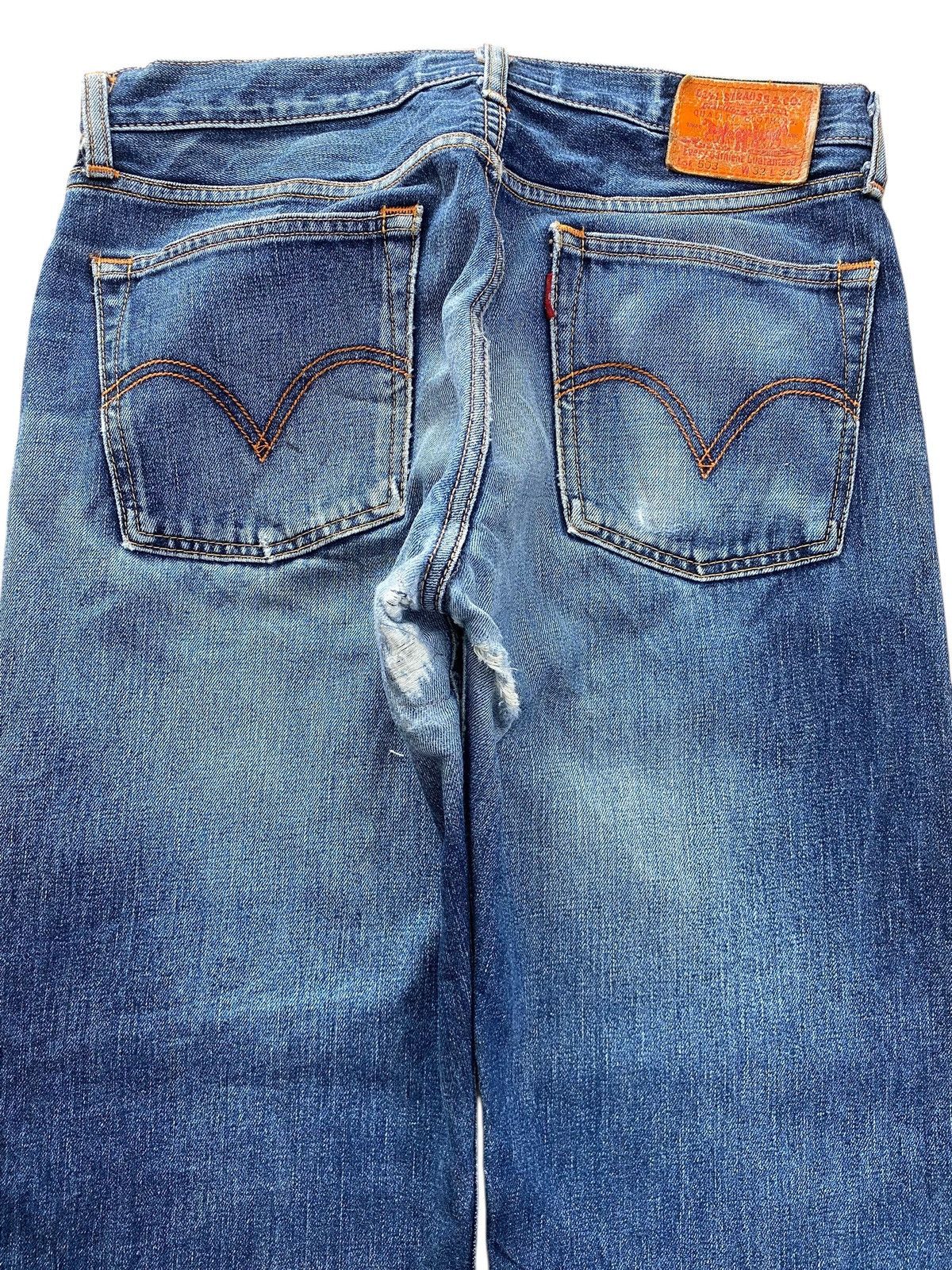 Levi's Levi’s Mud Wash Style Straight Leg Jeans Size US 32 / EU 48 - 4 Thumbnail