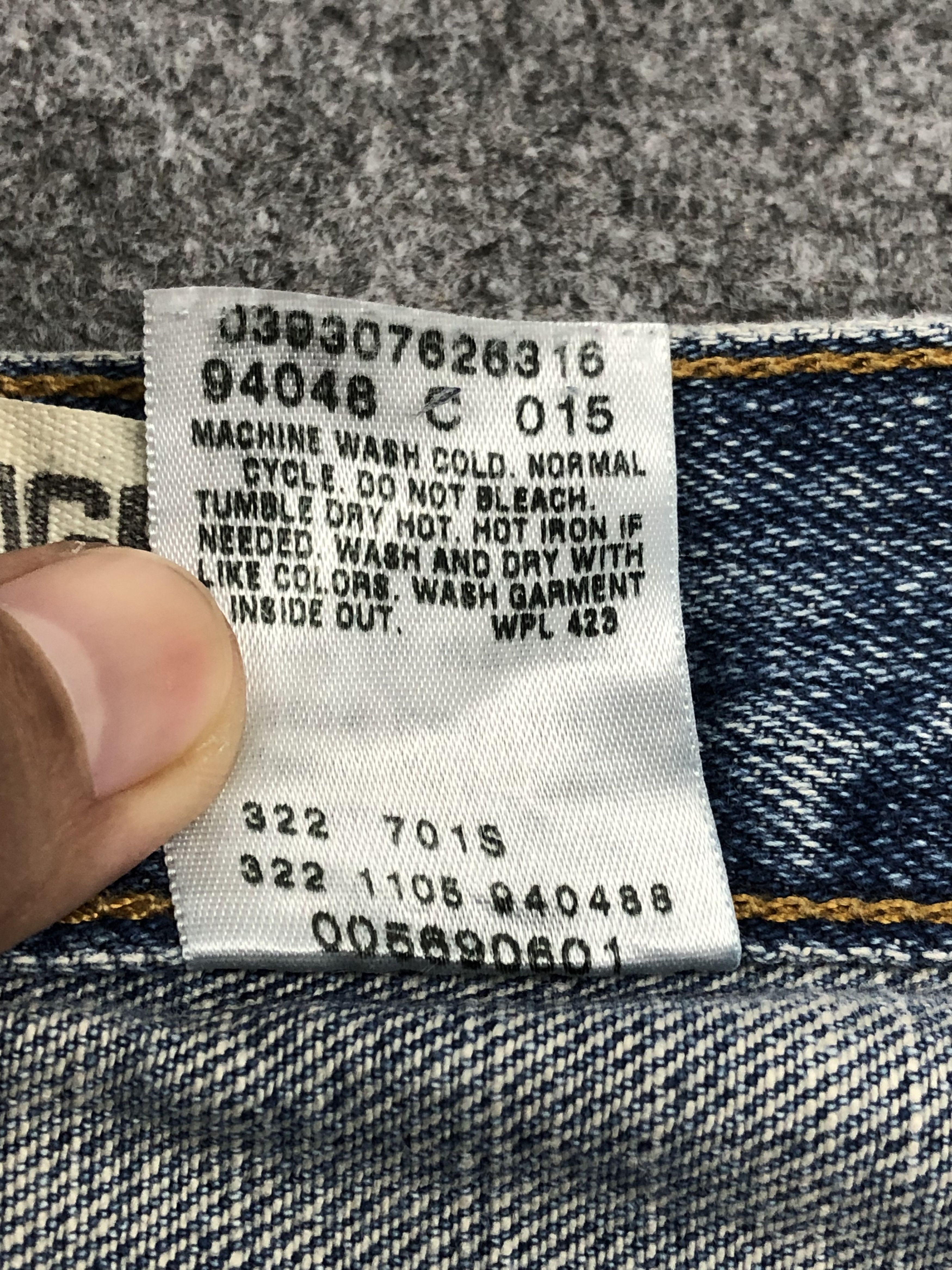 Levi's Vintage Levis 569 Faded Blue Jeans DP1610 Size US 40 / EU 56 - 10 Thumbnail
