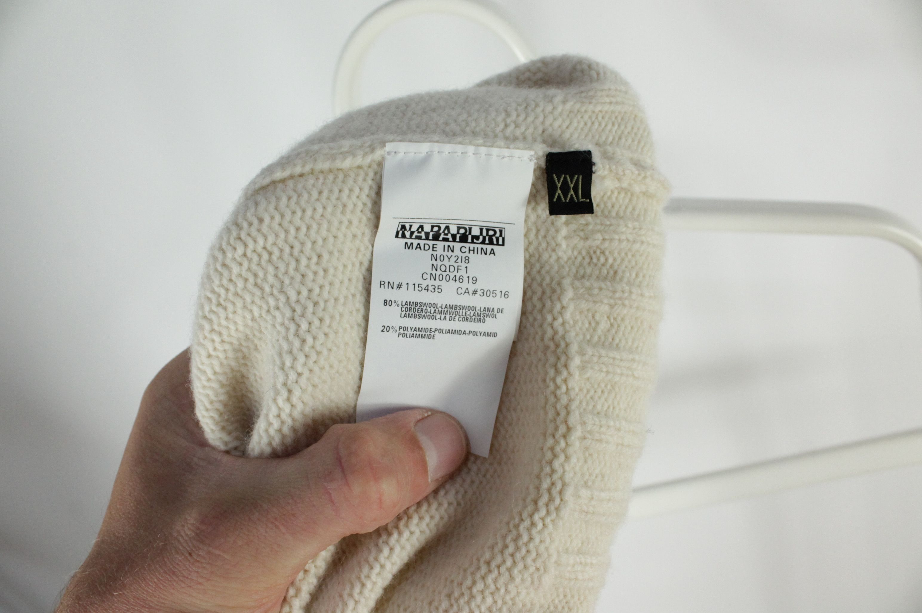 Napapijri Napapijri Patter Knit Wool1/4 Zip Sweater Pullover Men's Size US XXL / EU 58 / 5 - 8 Thumbnail
