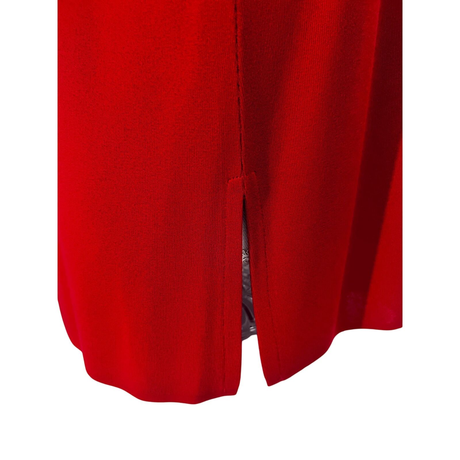 Vintage Misook Petite Vintage Red Black Cardigan Sweater XS Petite Size XS / US 0-2 / IT 36-38 - 6 Thumbnail