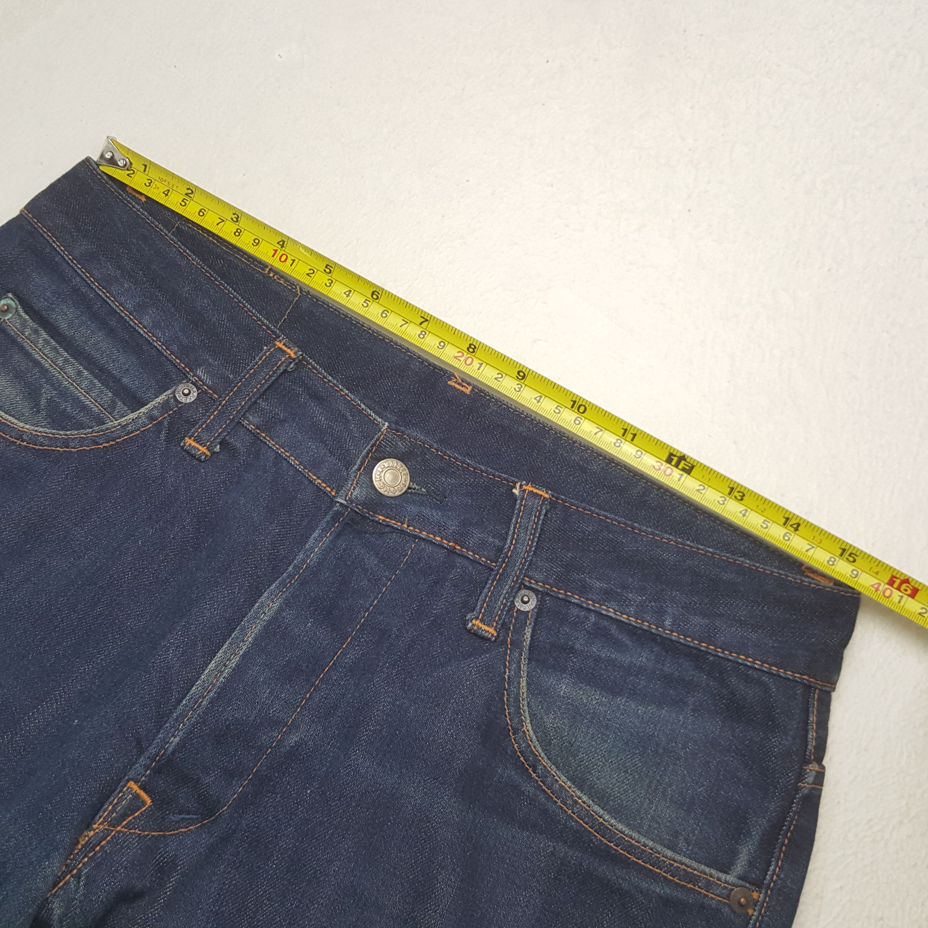 HOLLYWOOD RANCH MARKET Vintage HRM Hollywood Ranch Market Japan Denim RR9 Size US 31 - 10 Thumbnail