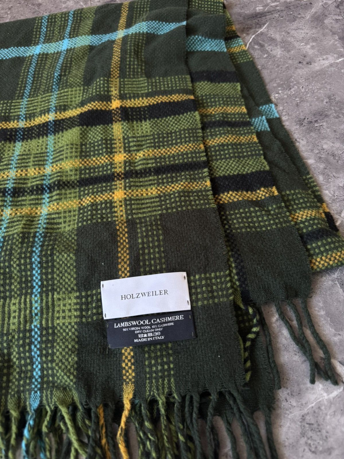 Holzweiler Holzweiler Scarf Lambswool Cashmere made in Italy Luxury Size ONE SIZE - 2 Thumbnail