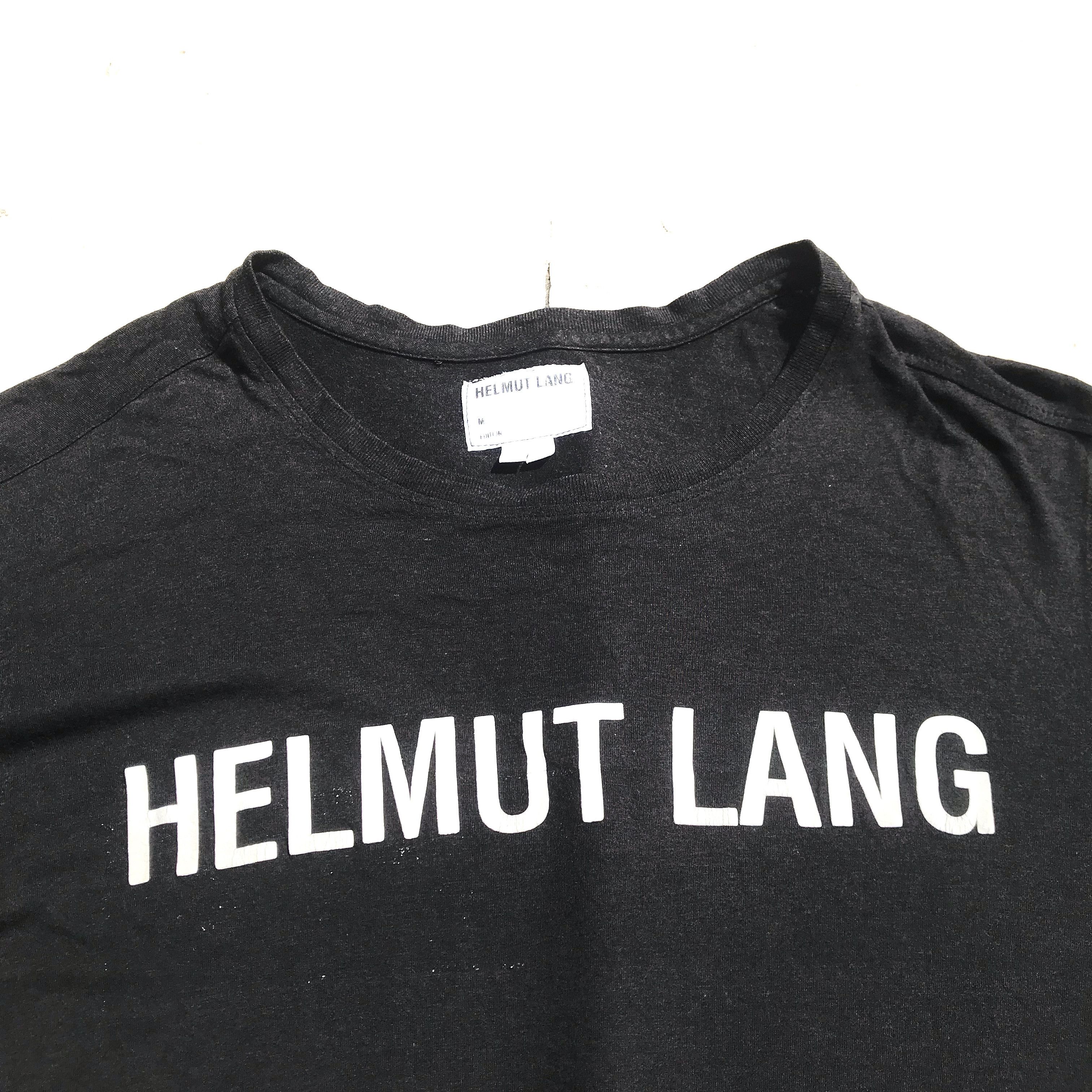 Designer × Helmut Lang Helmut Lang Edition One 1 Mk1 Tshirt Black Tee Made in Usa Size US L / EU 52-54 / 3 - 1 Thumbnail