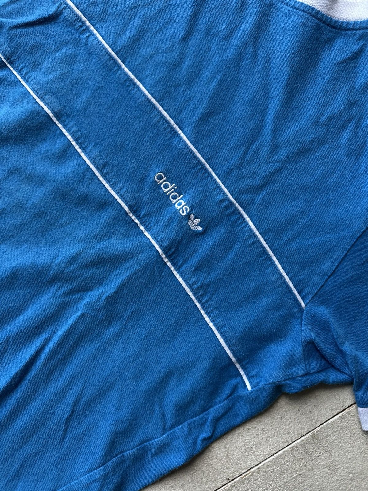 Adidas 🚨 VINTAGE ADIDAS RARE TEE Y2K BALENCI STYLE ARCHIVE OVER Size US L / EU 52-54 / 3 - 4 Thumbnail