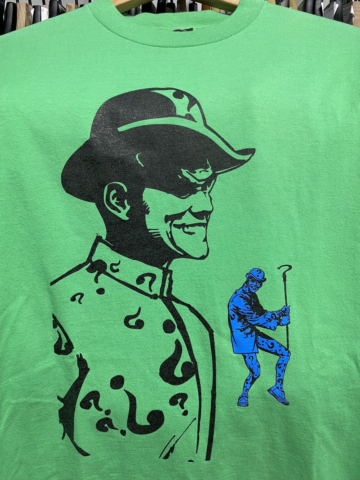 Other Vintage 90’s Batman Movie Riddler Tee Shirt Medium Size US M / EU 48-50 / 2 - 2 Thumbnail