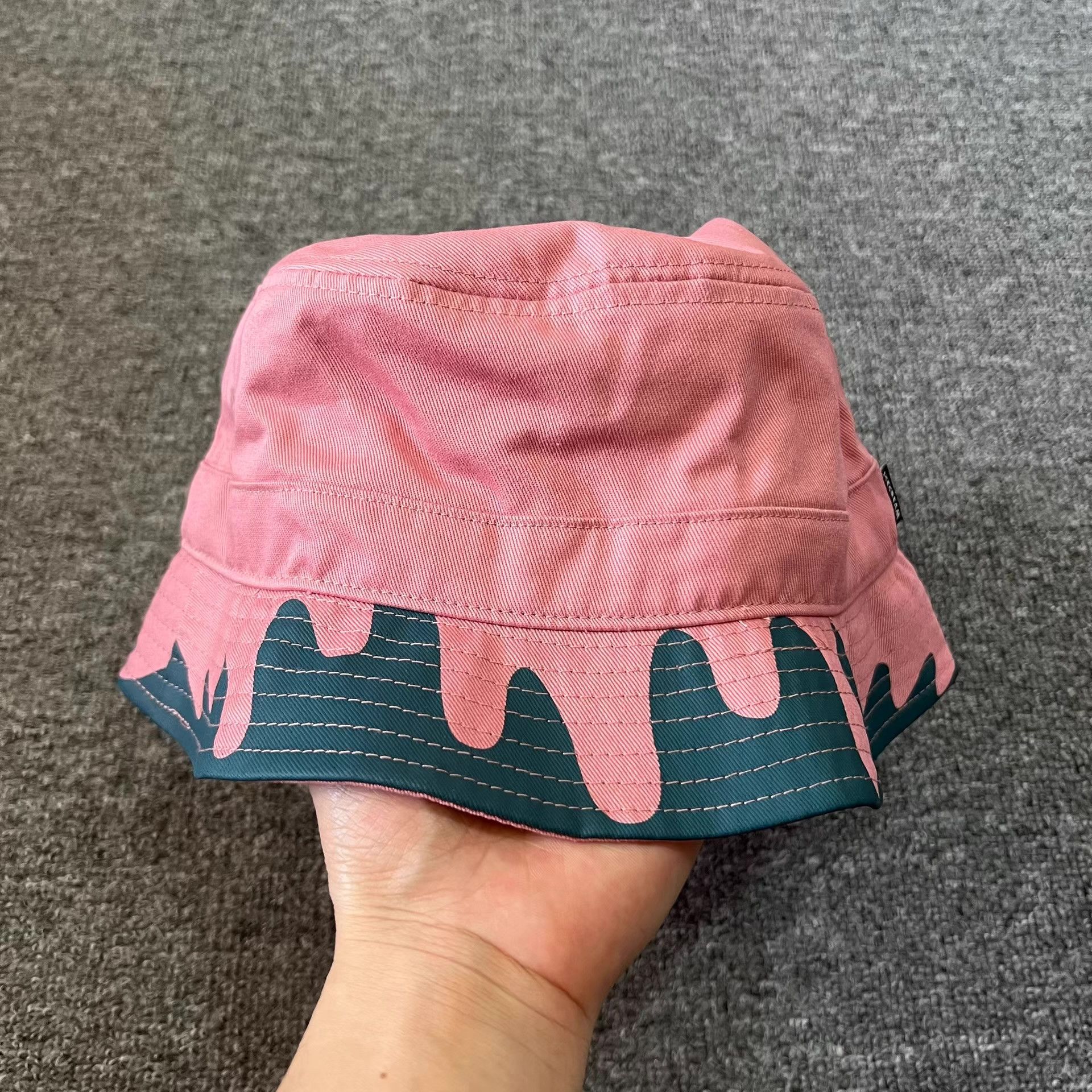 Billionaire Boys Club BBC ICECREAM Strawberry Melted Ice Cream Bucket Hat Q7 Size ONE SIZE - 1 Thumbnail