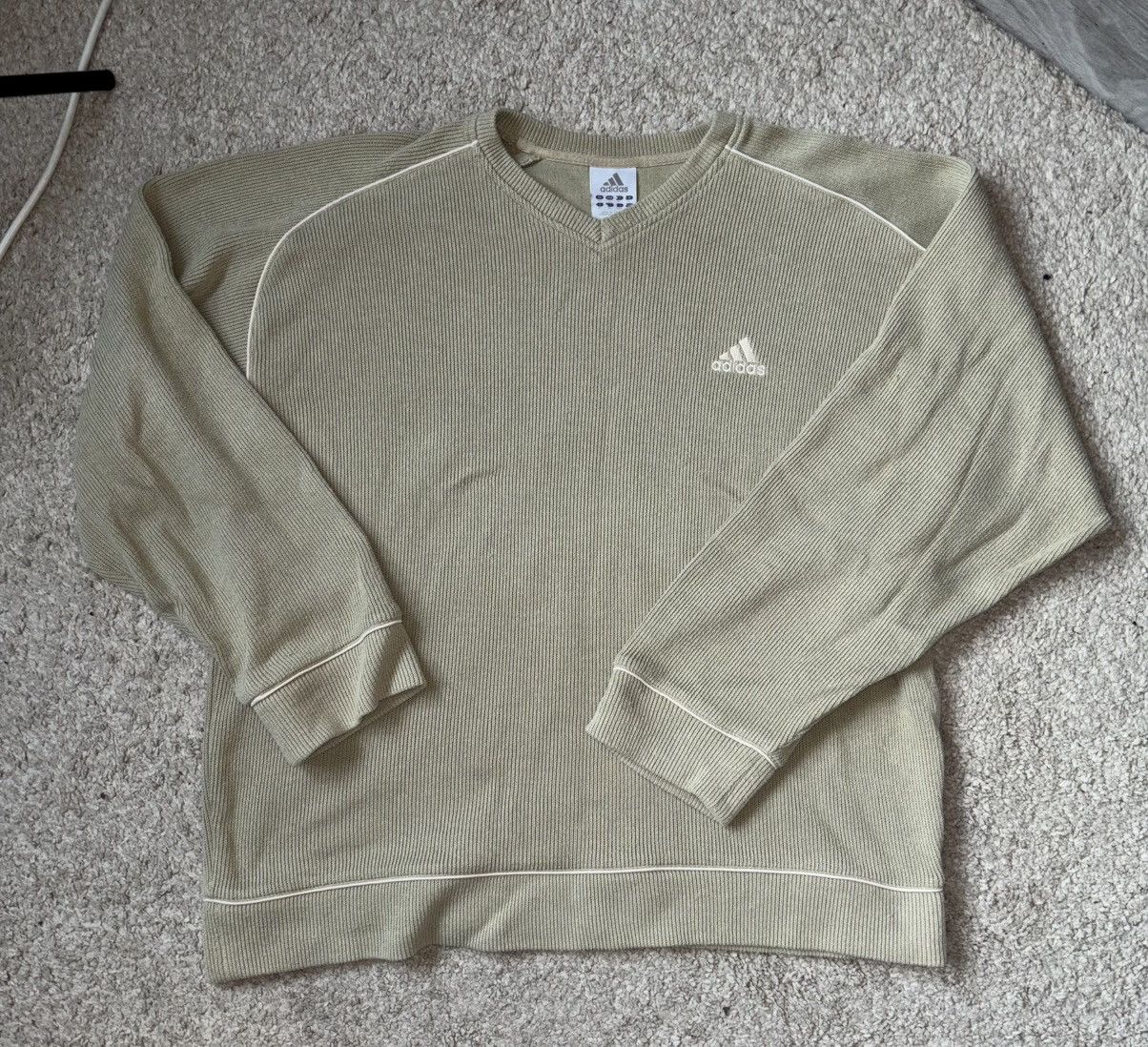 Adidas Vintage Adidas sweater Size US XL / EU 56 / 4 - 1 Thumbnail
