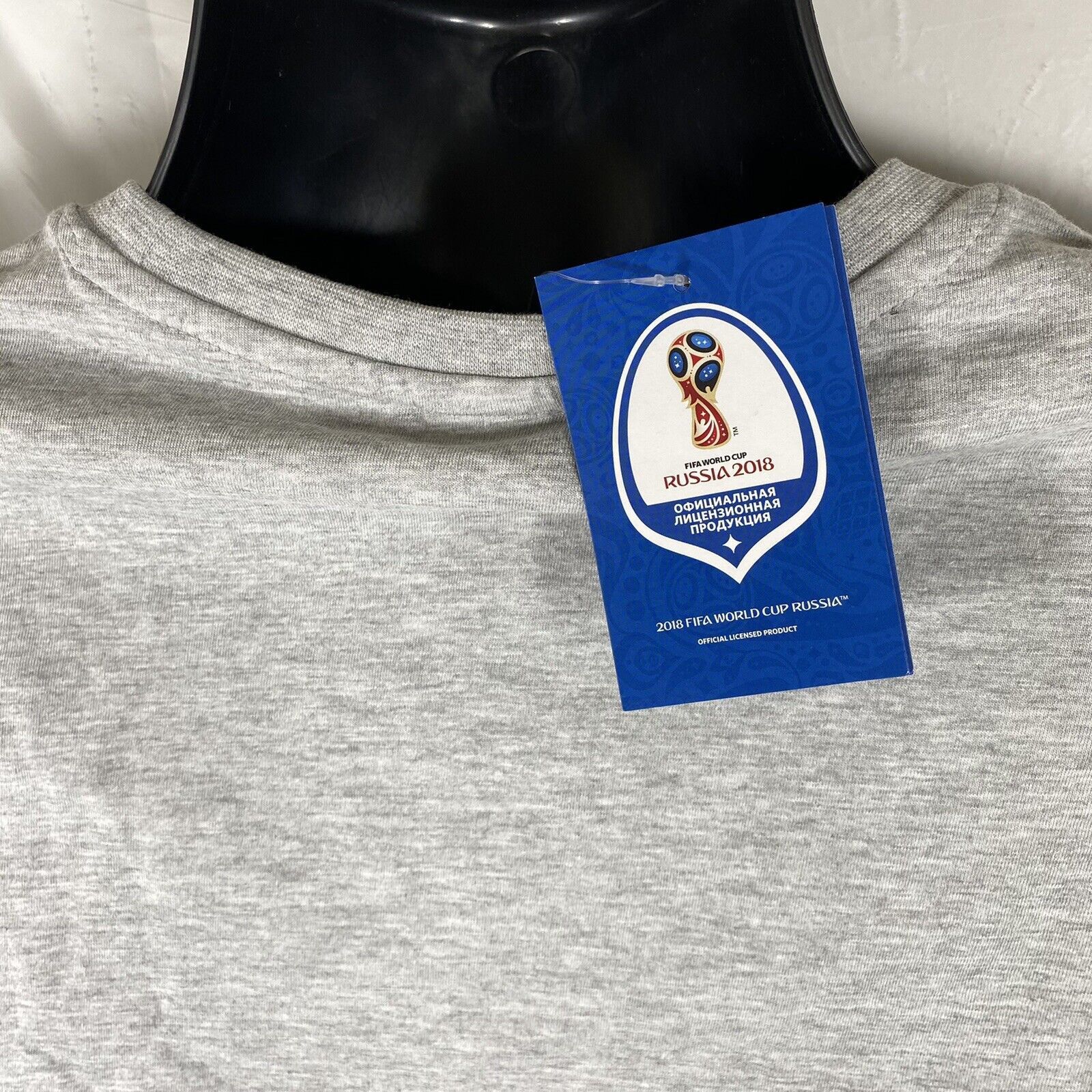 Other NWT FIFA World Cup 2018 T-SHIRT SOCCER Russia Graphic Tee Size US S / EU 44-46 / 1 - 8 Thumbnail