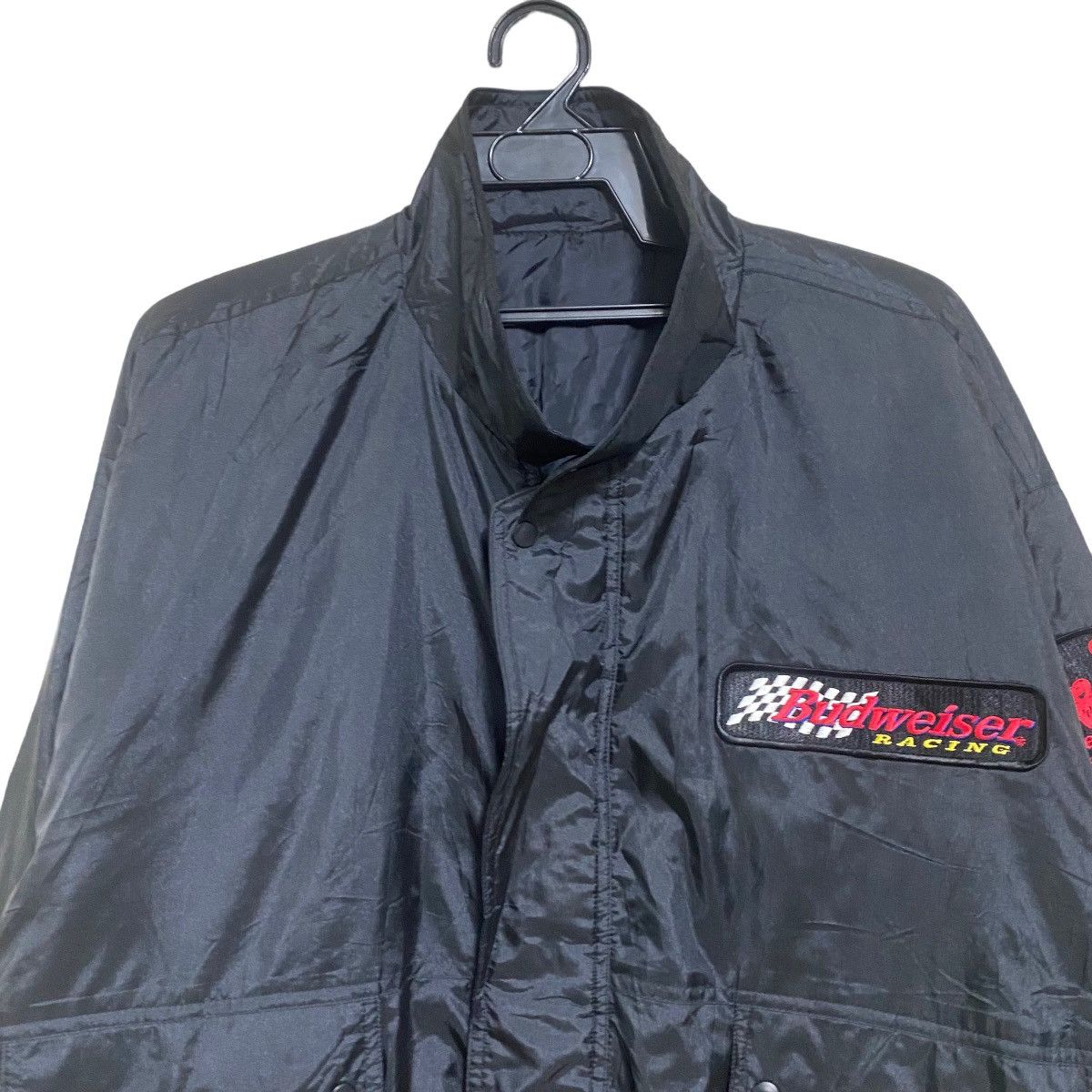 Vintage Vintage 1998 Budweiser Racing Bomber Jacket Size US XL / EU 56 / 4 - 3 Thumbnail