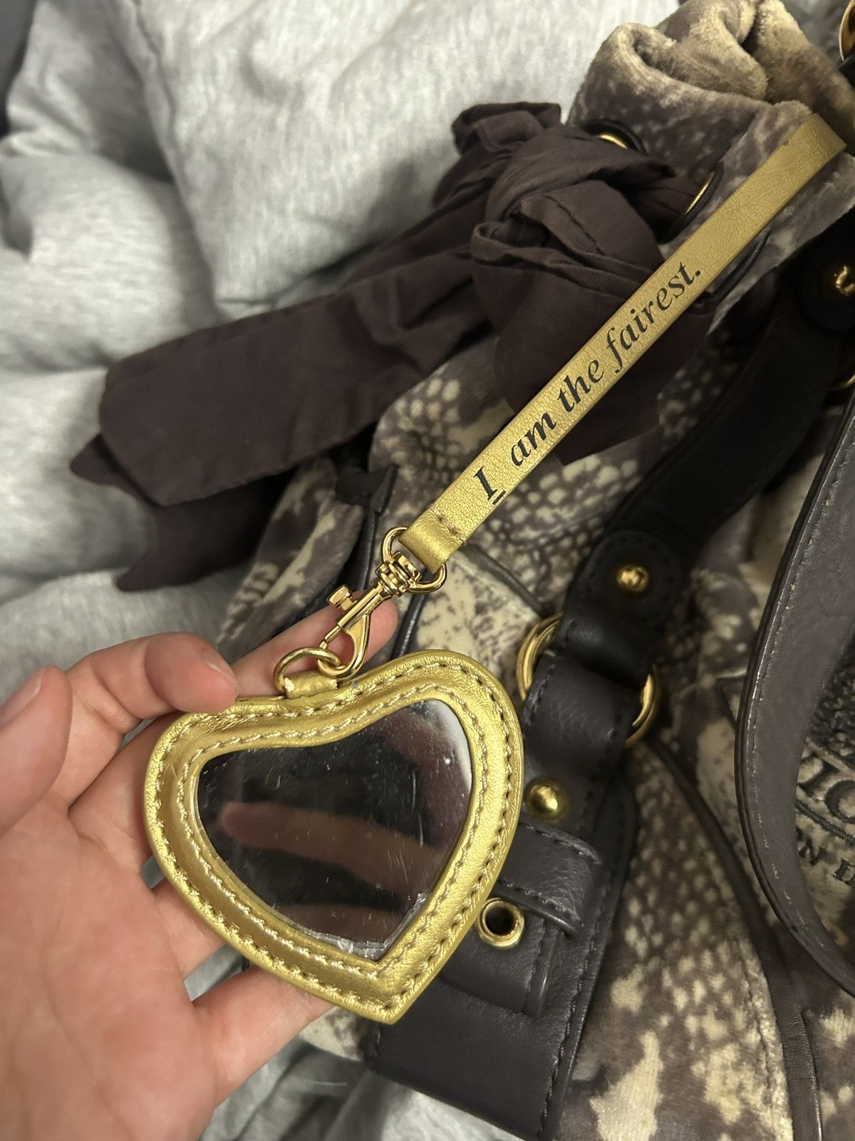 Juicy Couture × Vintage Python Print Rare vintage Juicy Couture Daydreamer tote bag Size ONE SIZE - 7 Thumbnail