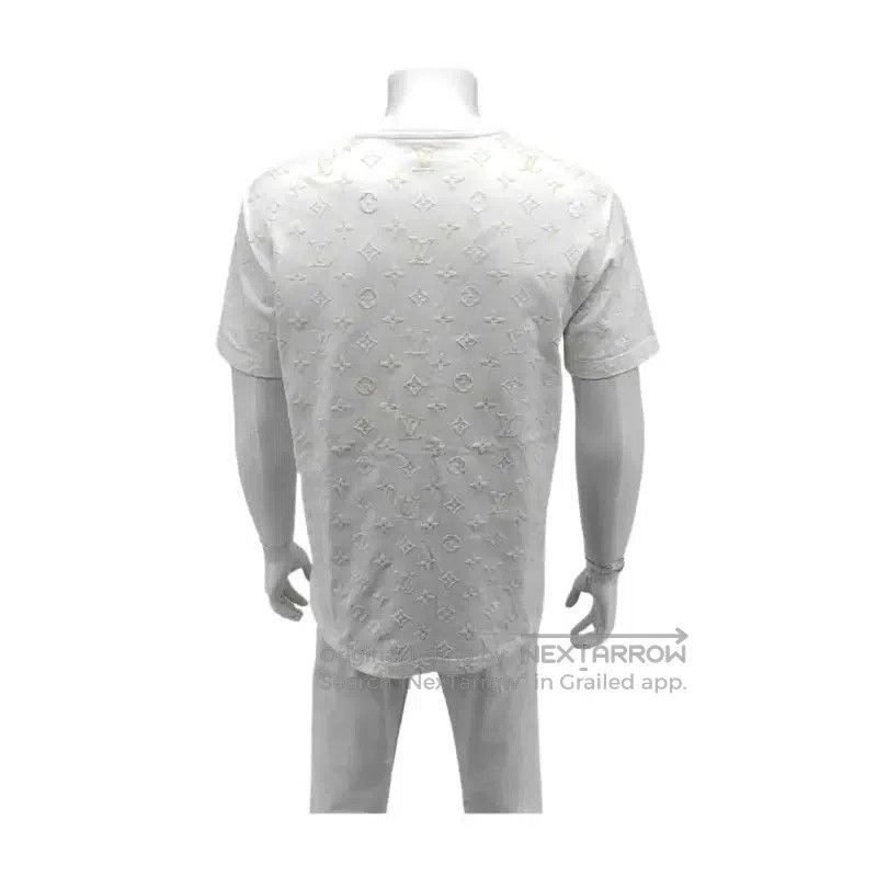 Louis Vuitton Louis Vuitton White Summer Cotton Short Sleeve T-shirt . Size US M / EU 48-50 / 2 - 2 Thumbnail